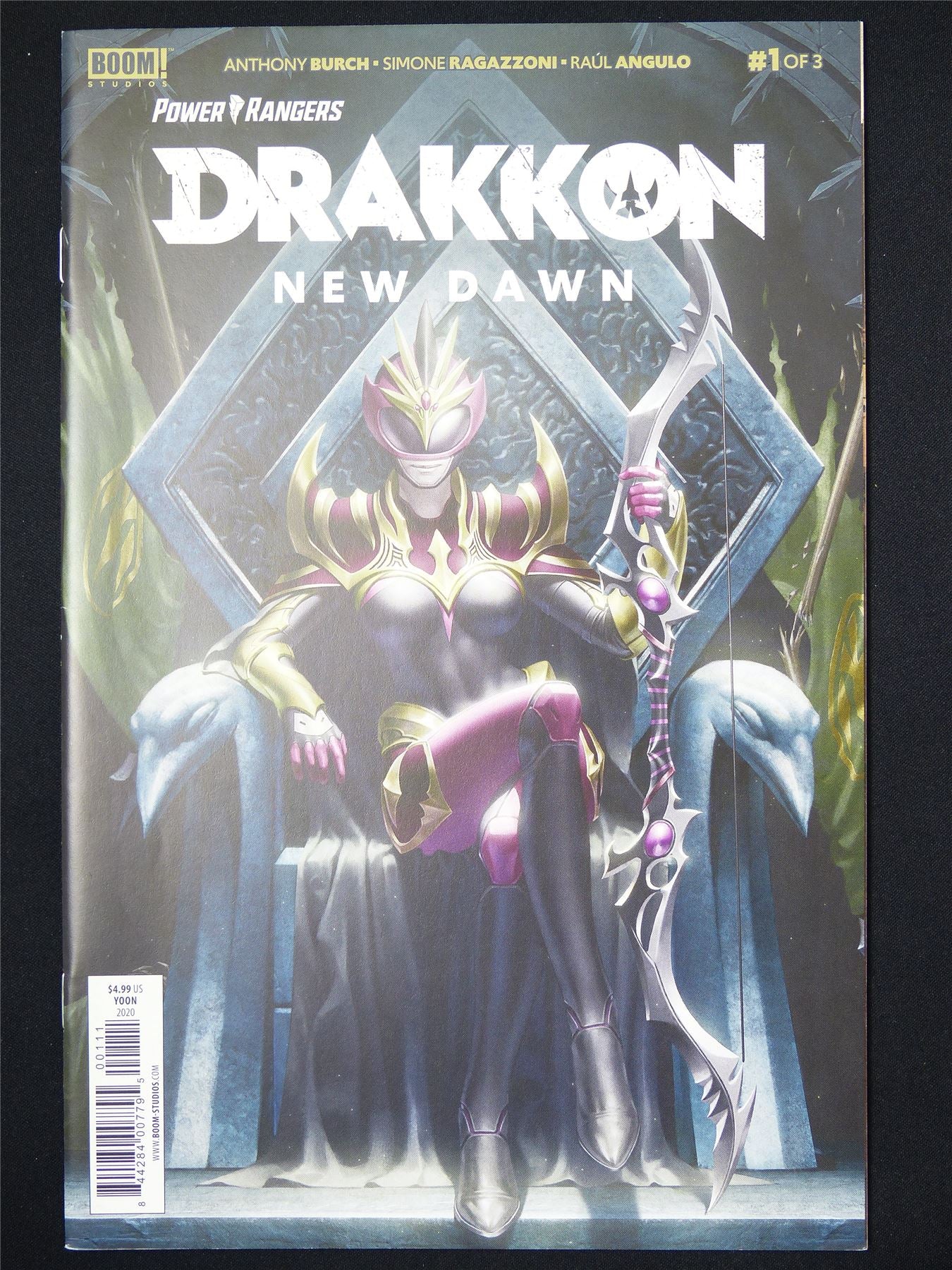 POWER Rangers: Drakkon New Dawn #1 Yoon - B&B Boom! Comic #8F1