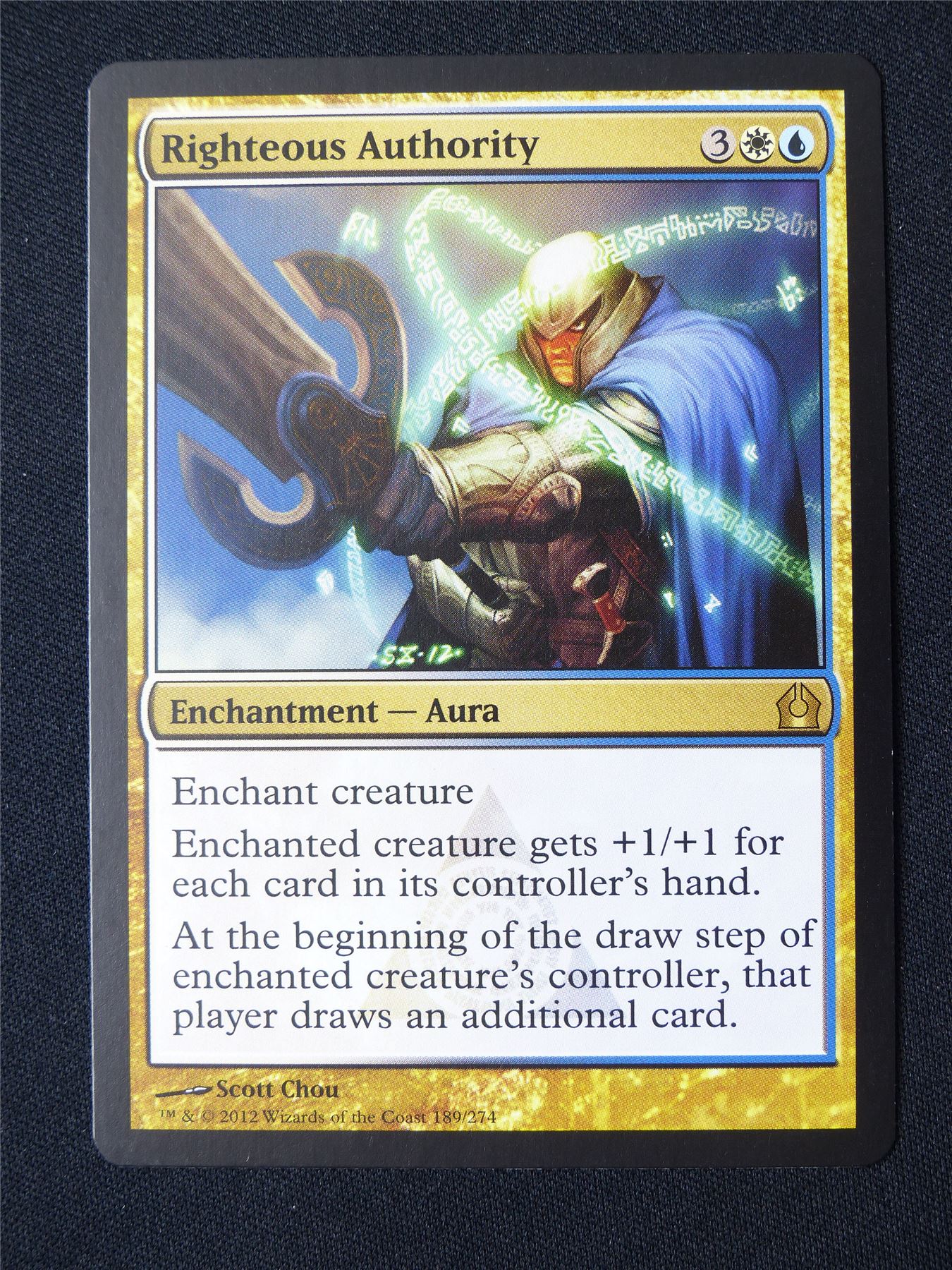 Righteous Authority - RTR - Mtg Card #9CS