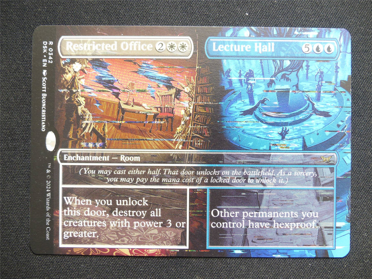 Restricted Office Lecture Hall Borderless - DSK - Mtg Card #1N