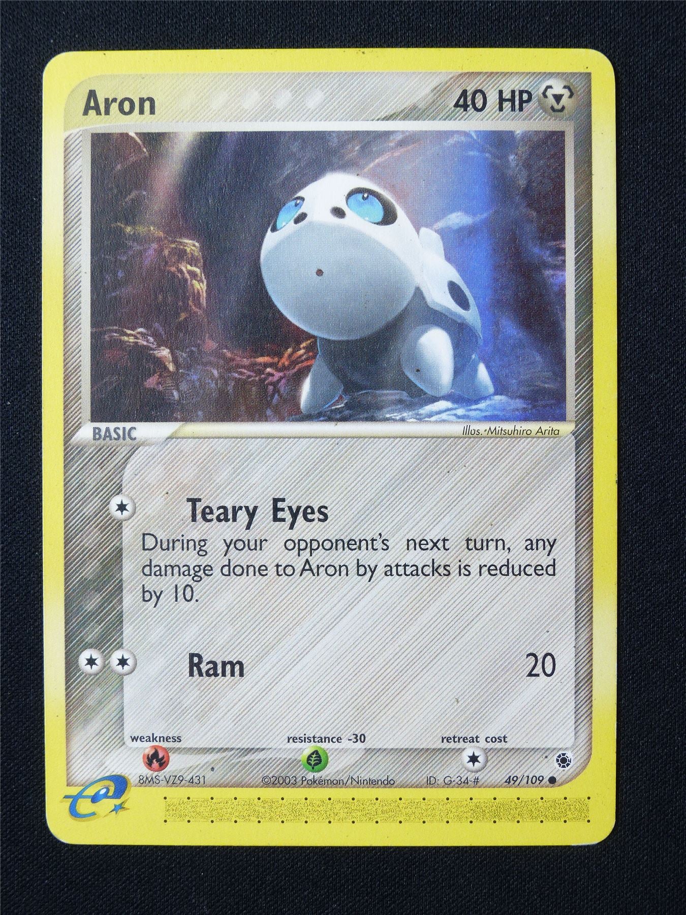 Aron 49/109 - Pokemon Card #6MC