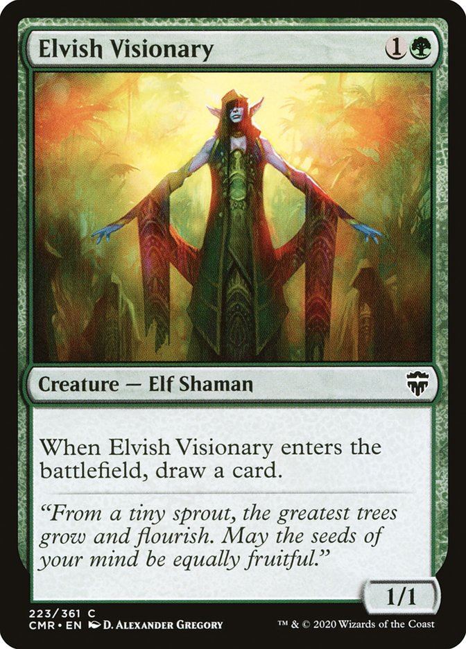 Elvish Visionary - Commander Legends cmr