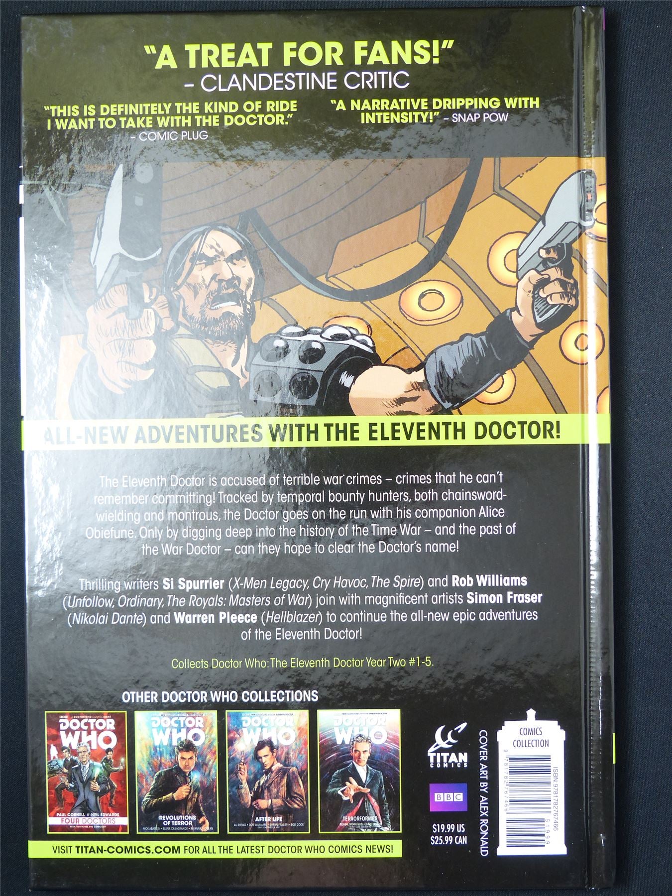 Doctor Who: The Eleventh Doctor: The Then and the Now - Titan Graphic Hardback #63