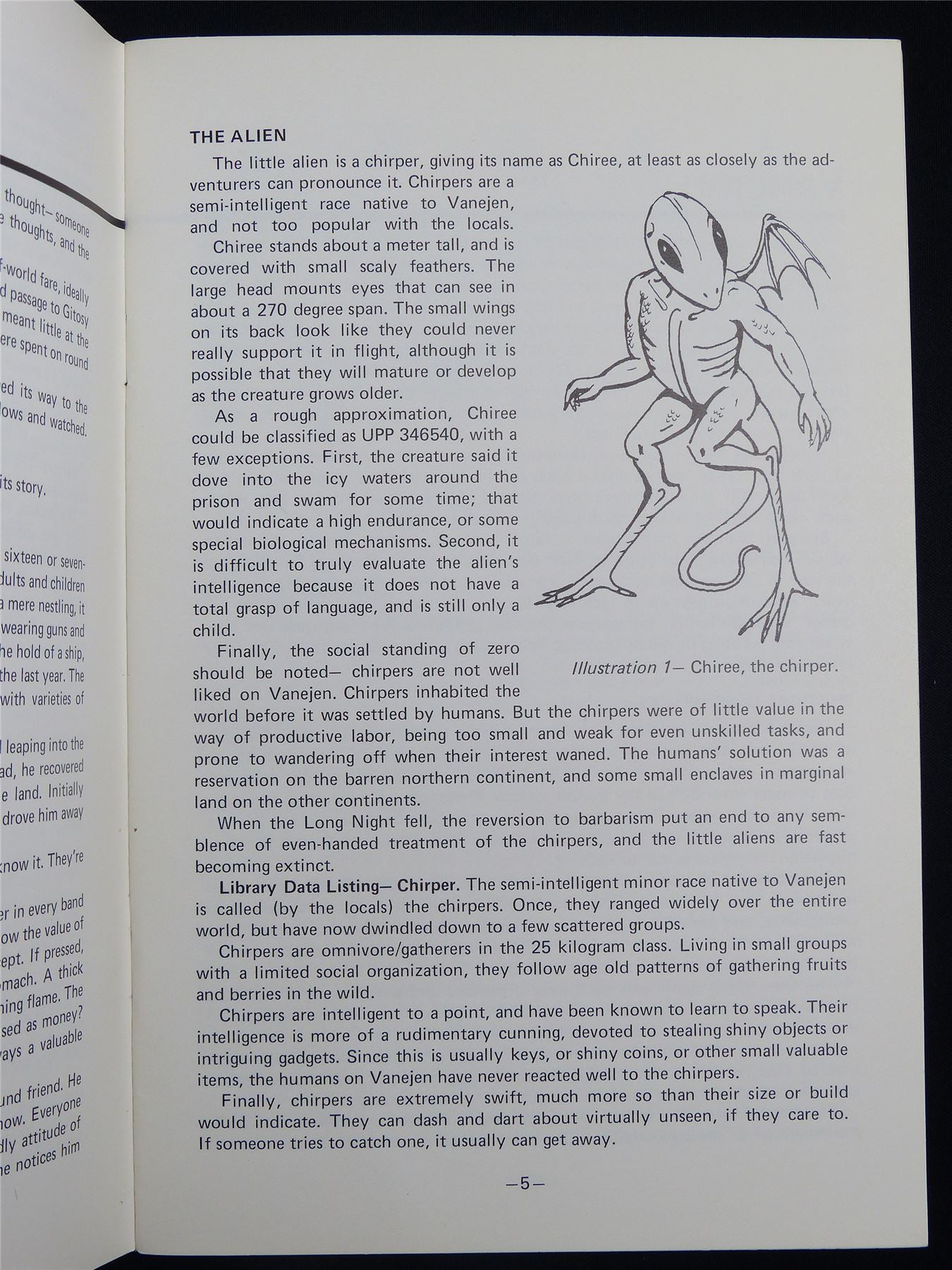 Traveller: Adventure 2 Research Station Gamma - Roleplaying Booklet #2TU