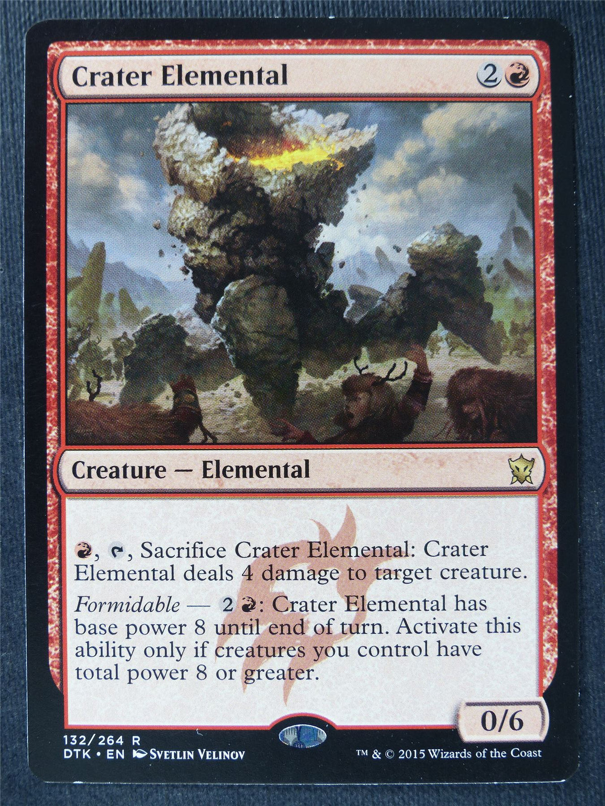 Crater Elemental - Mtg Magic Cards #SP