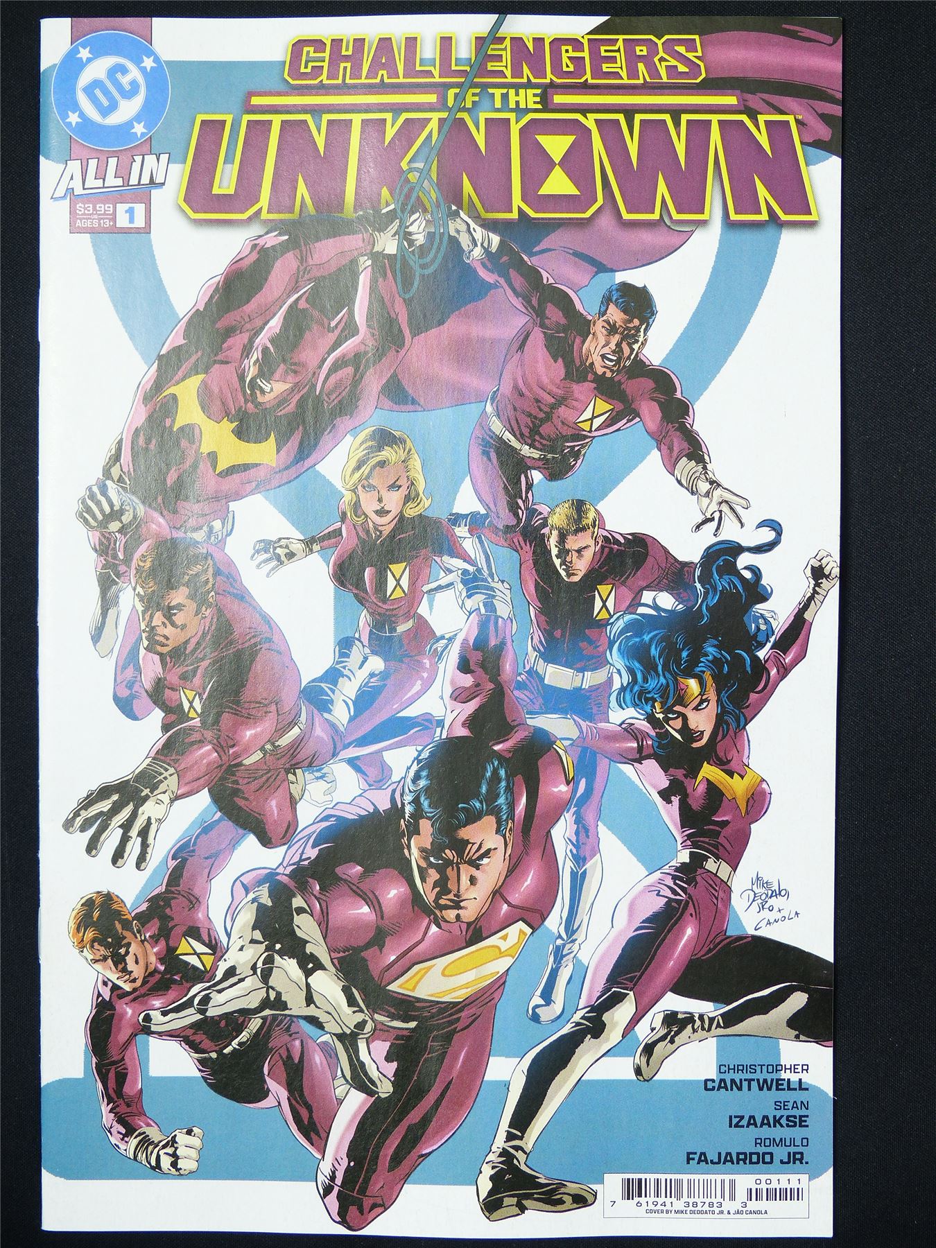CHALLENGERS of the Unknown #1 All-In - DC Comic #6CL