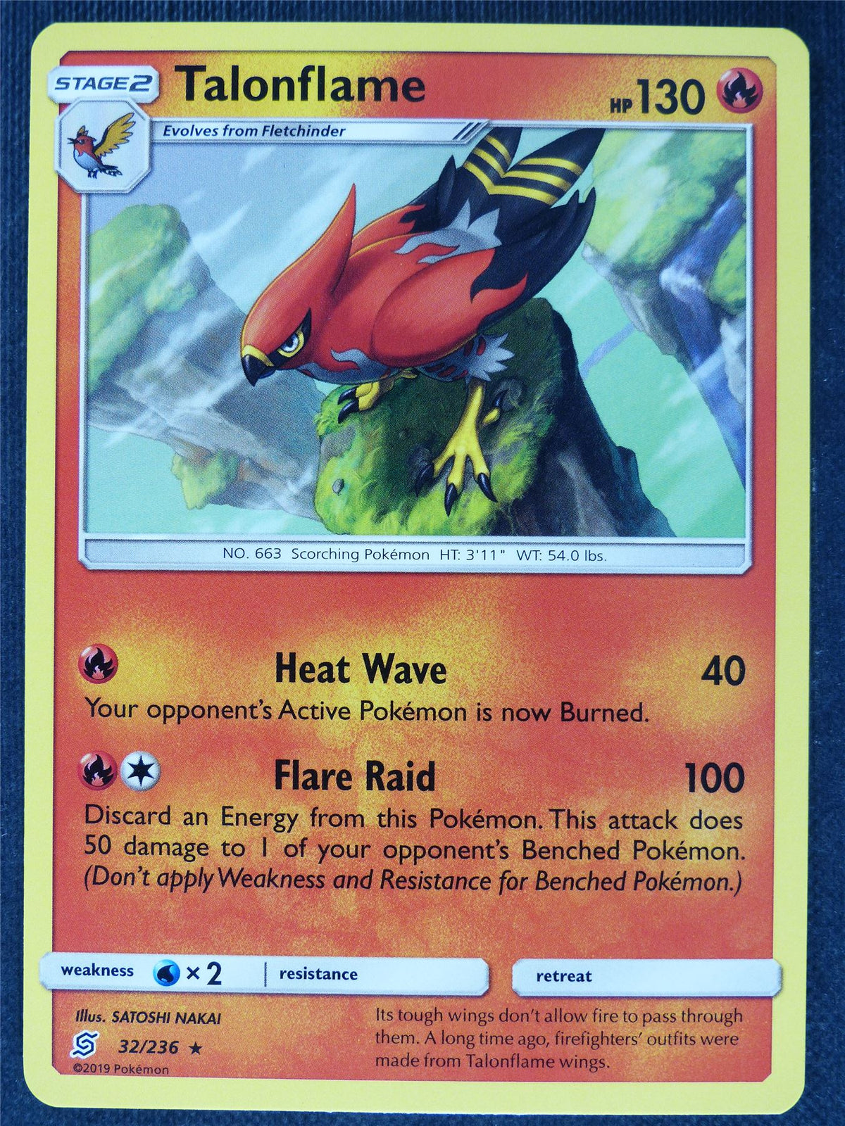 Talonflame 32/236 - Pokemon Cards #BL