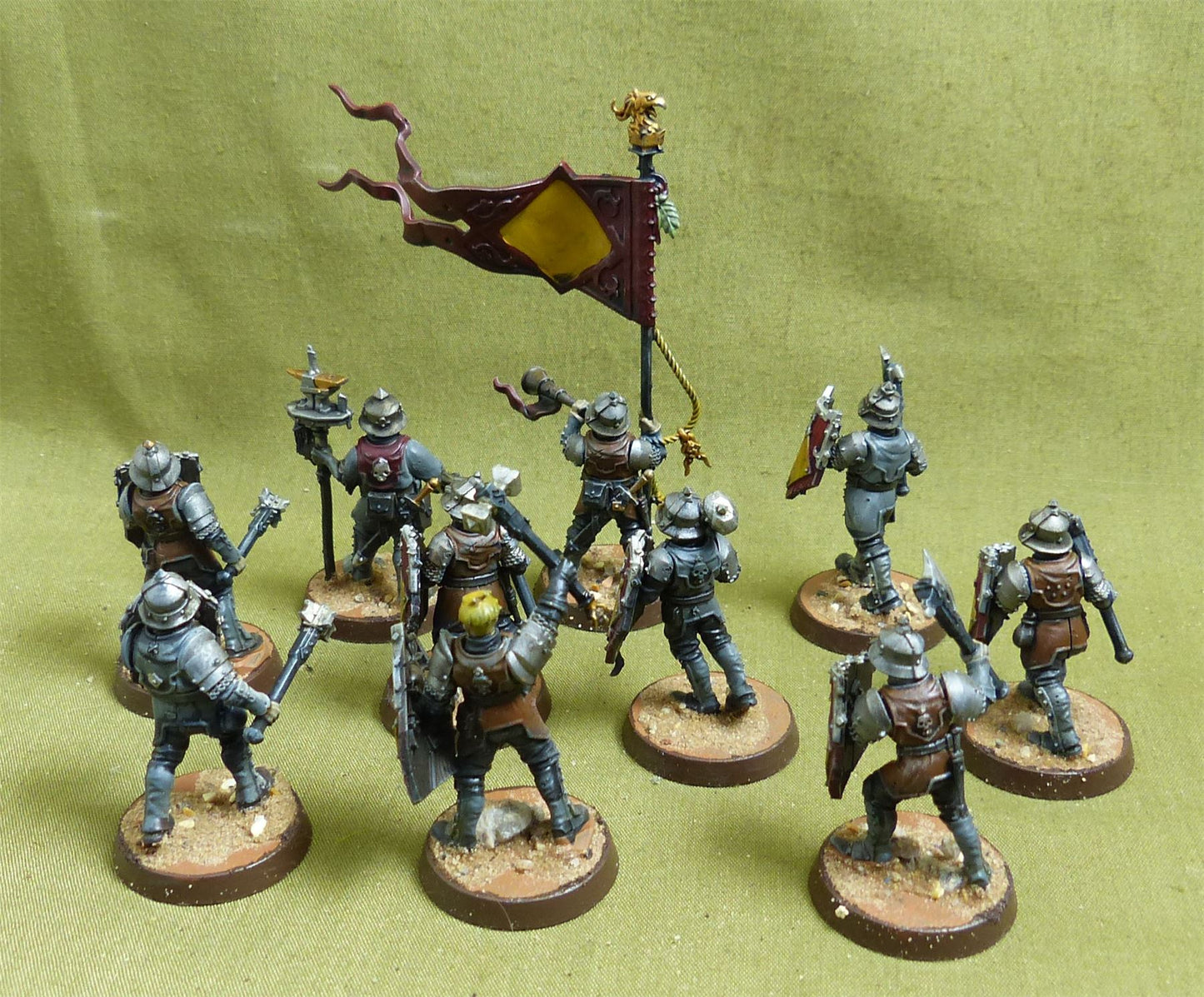 Freeguild Steelhelms painted - Cities of Sigmar - Warhammer AoS #5ZD