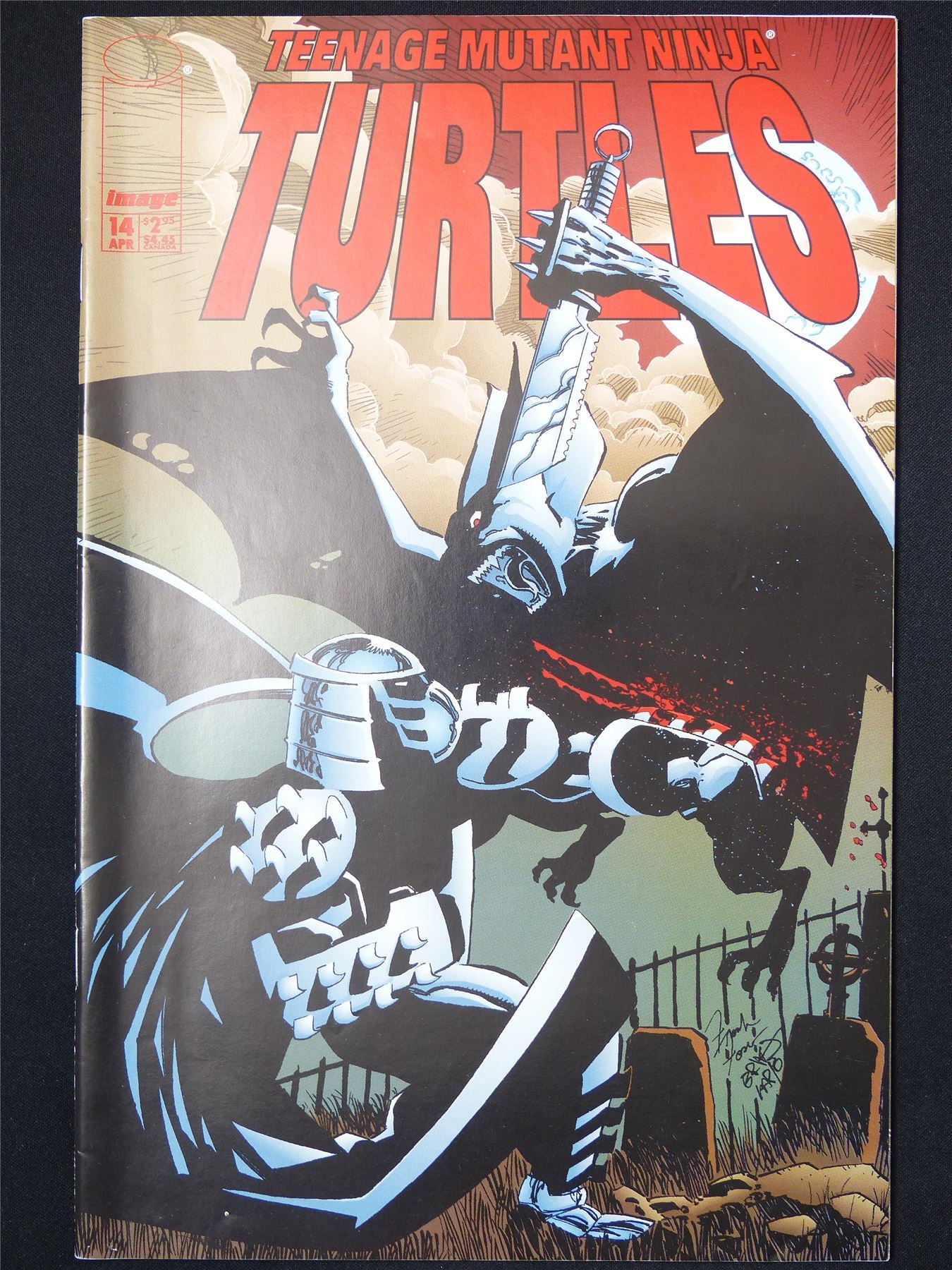 TEENAGE Mutant Ninja Turtles #14 - B&B Image Comic #18D
