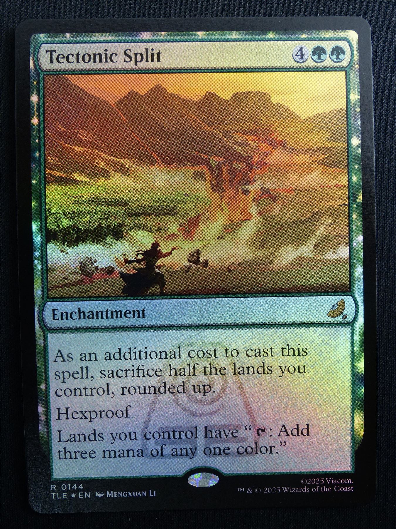 Tectonic Split Foil - TLE - Mtg Card #3GA