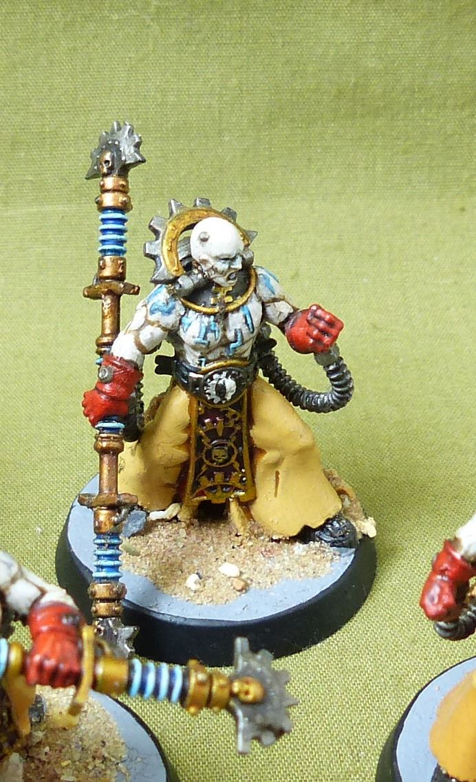 Corpuscarii Electro-Priests painted - Adeptus Mechanicus - Warhammer 40K #2WP