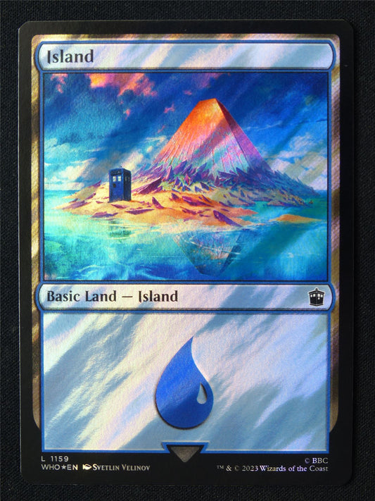 Island 1159 Surge Foil - WHO - Mtg Card #1R