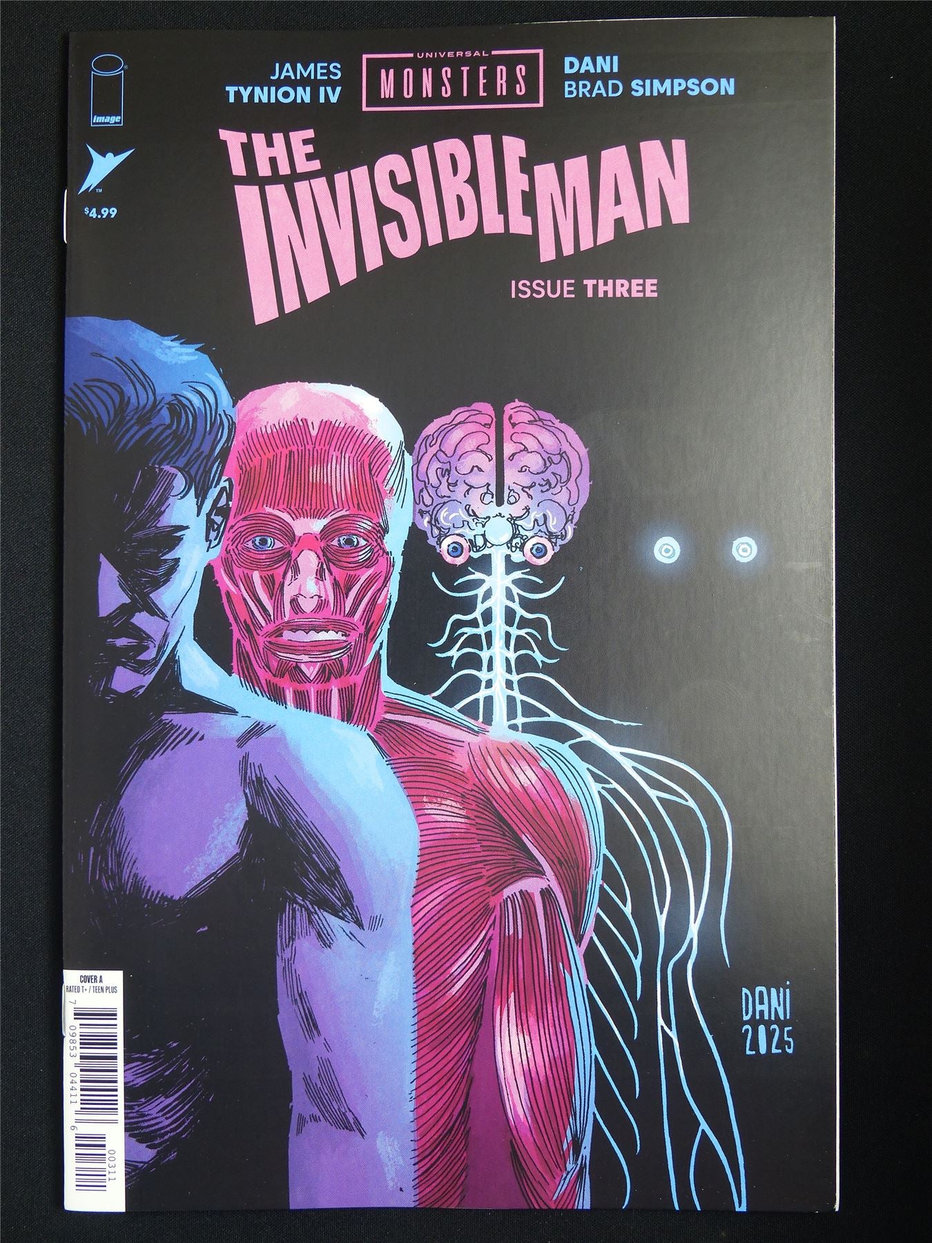 UNIVERSAL Monsters: The Invisible Man #3 - Oct 2025 Image Comic #5E0