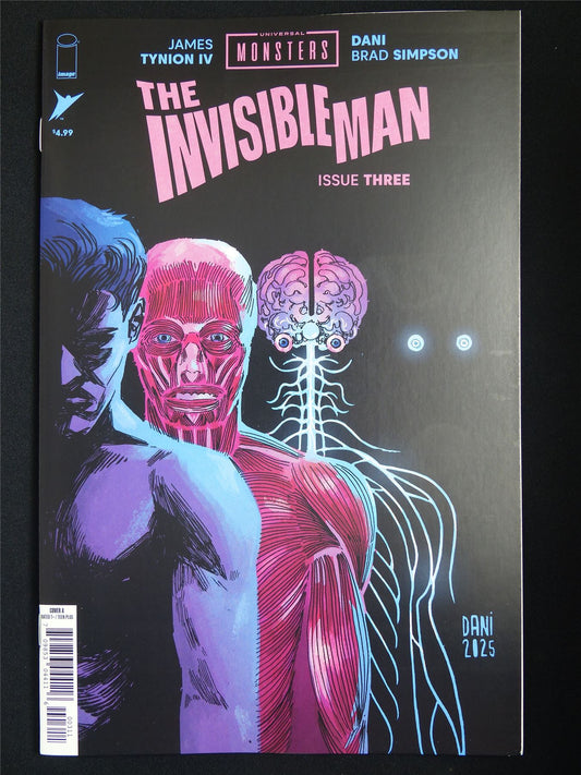 UNIVERSAL Monsters: The Invisible Man #3 - Oct 2025 Image Comic #5E0