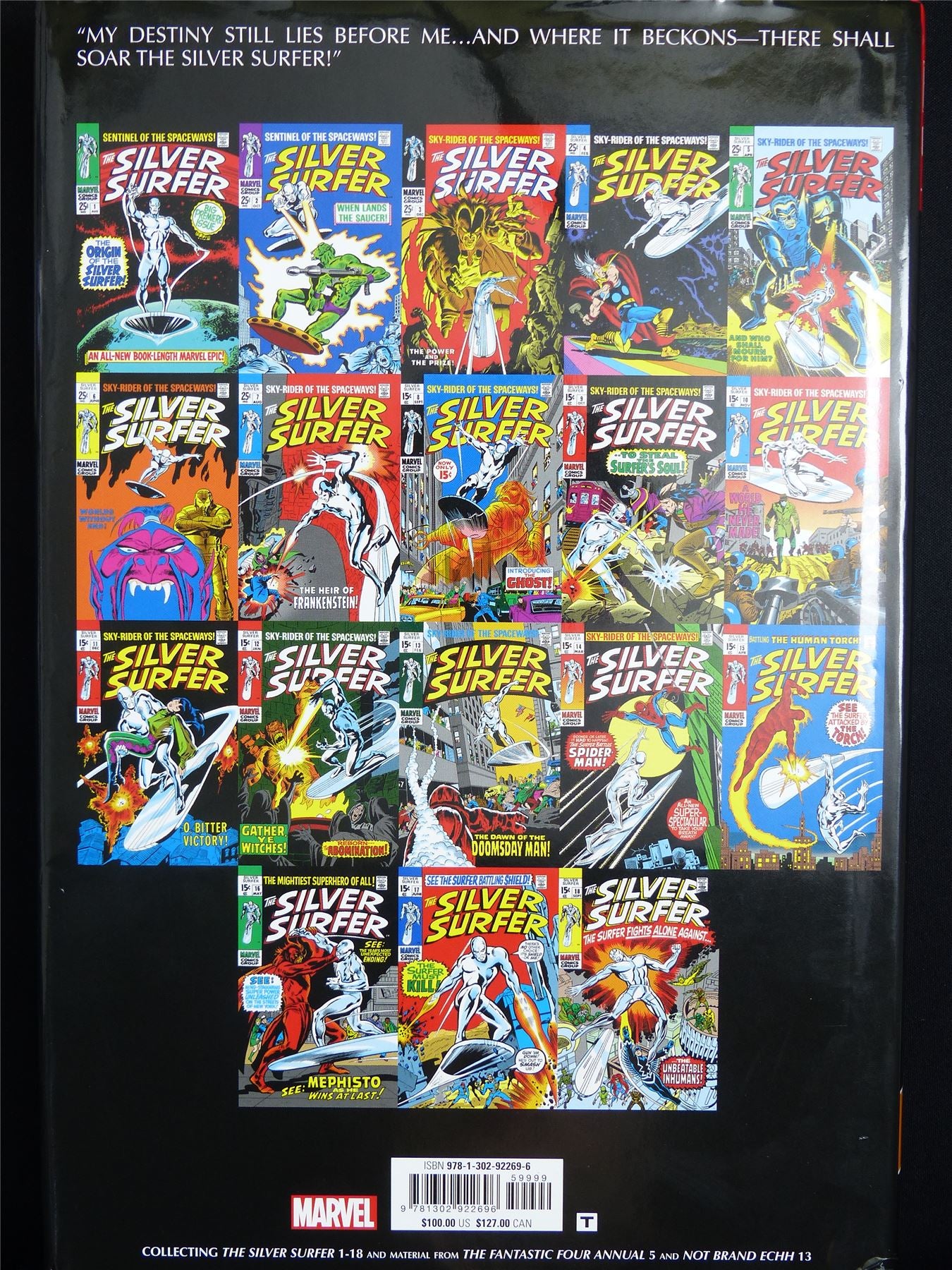 The Silver Surfer: The Origin of the Silver Surfer! - Marvel Graphic Hardback #33Z