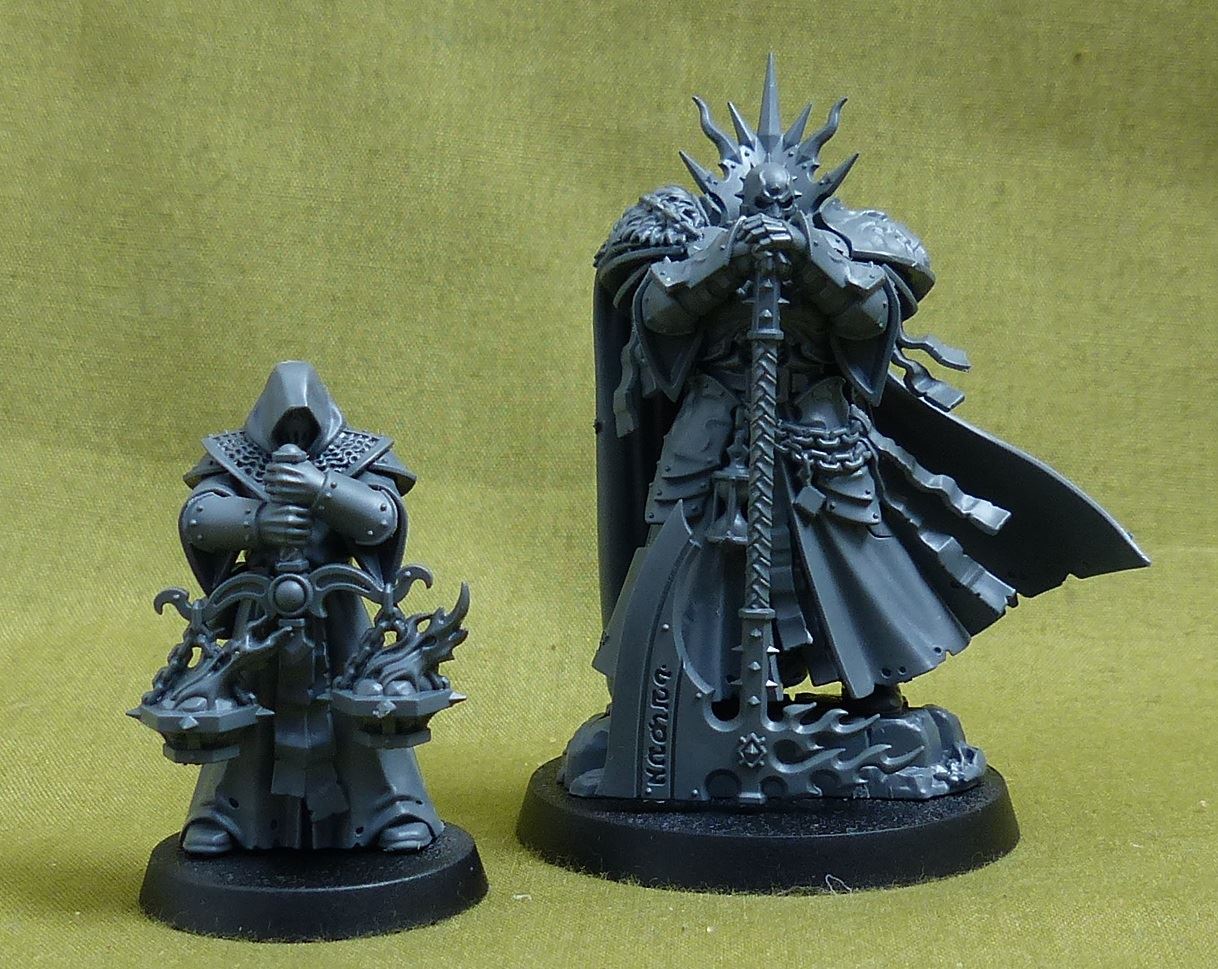 Lord-Terminos and Memorian squire - Stormcast Eternals - Warhammer AoS #1CI