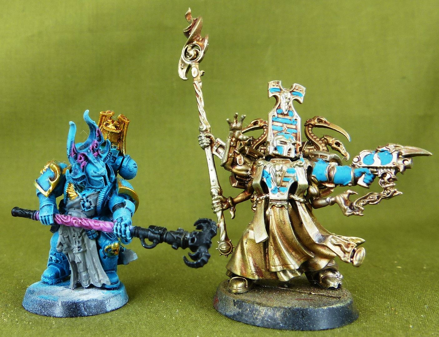 Warhammer 40K Thousand Sons Exalted Sorcerers 