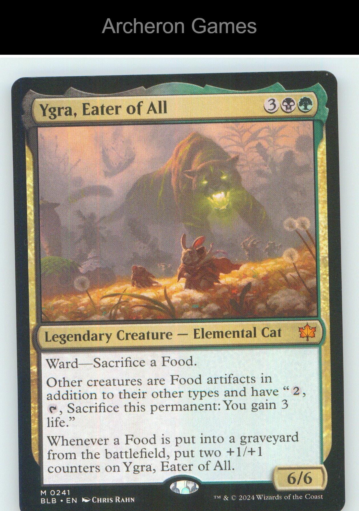 Ygra, Eater of All BLB 241 Mythic MTG Card NM/EX+