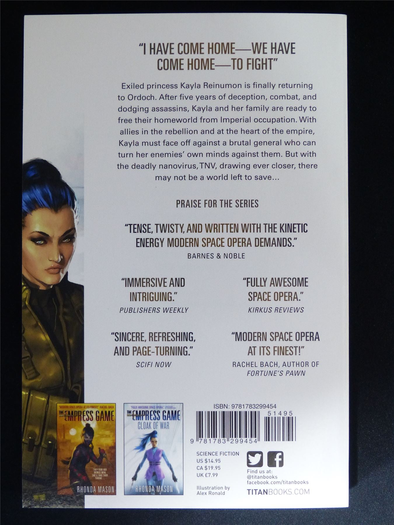 The Empress Game: Exile's Throne - Titan Novel Book Softback #86