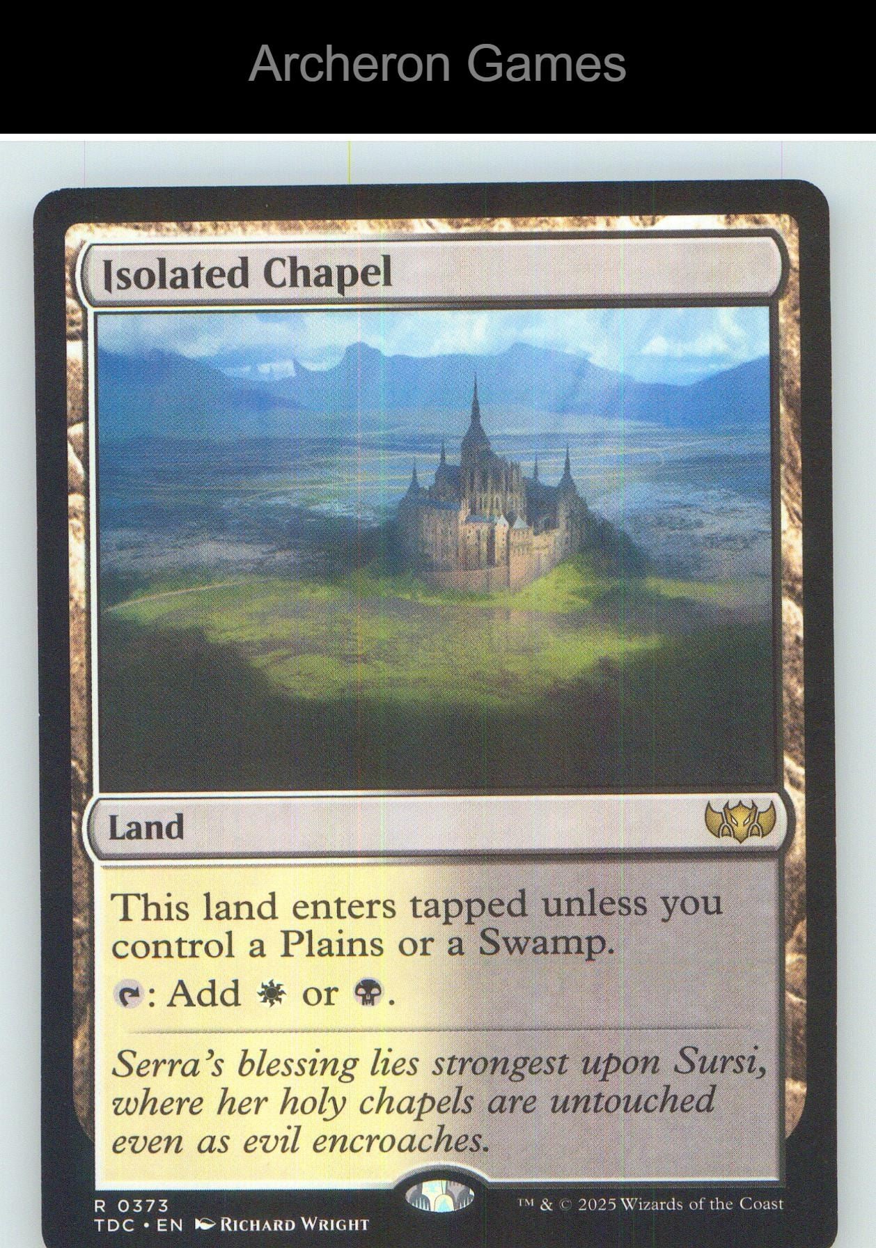 Isolated Chapel TDC 373 R MTG Card NM/EX+