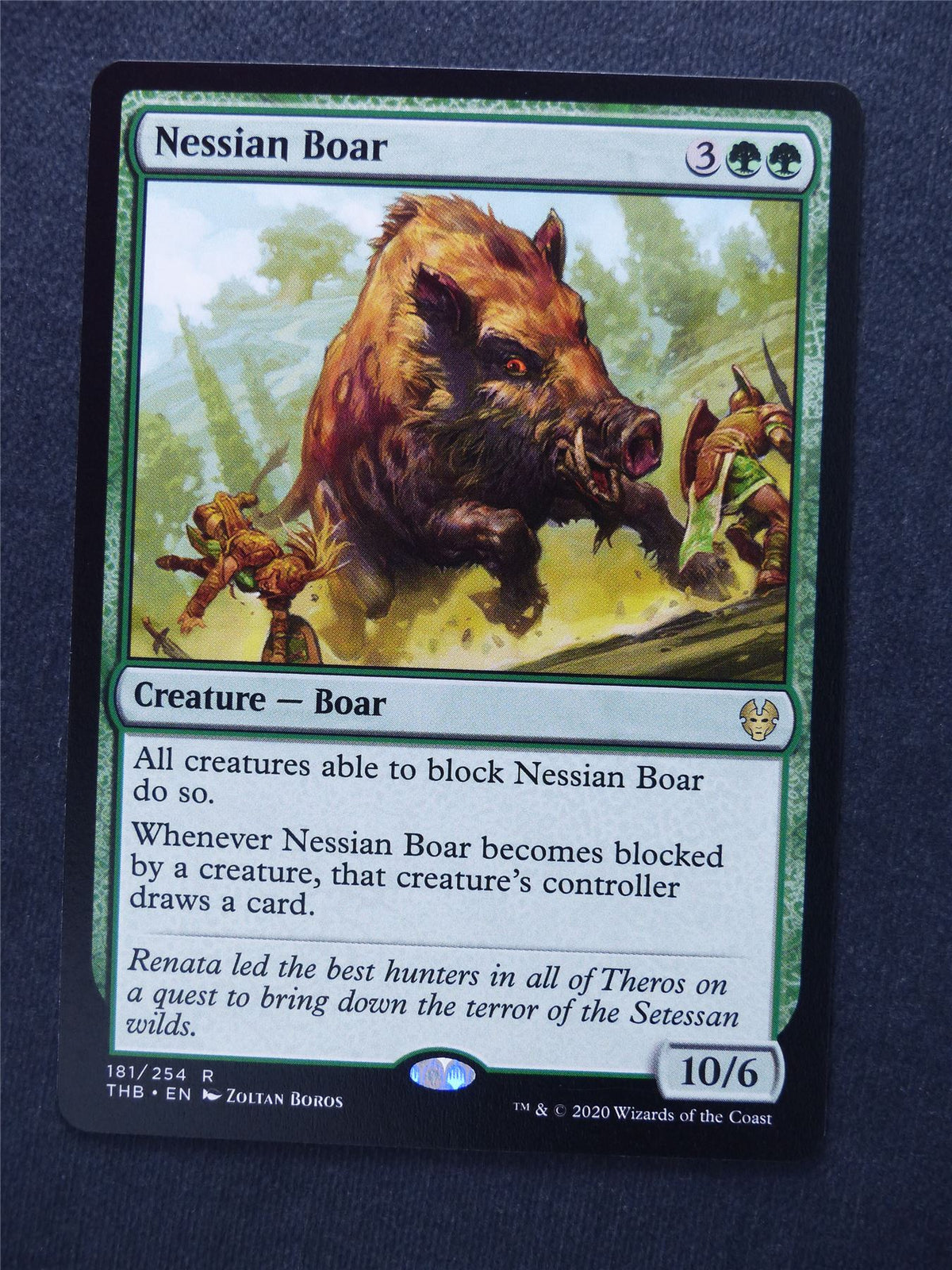 Nessian Boar - Mtg Magic Cards #GE