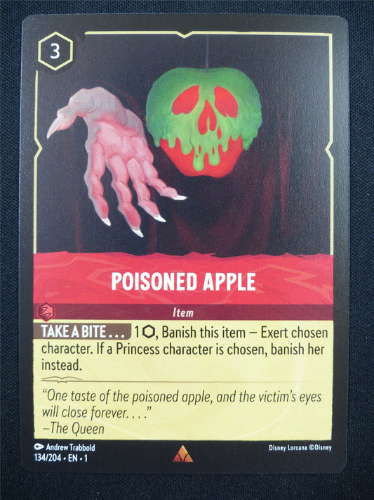 Poisoned Apple 134/204 - Lorcana Card #N0