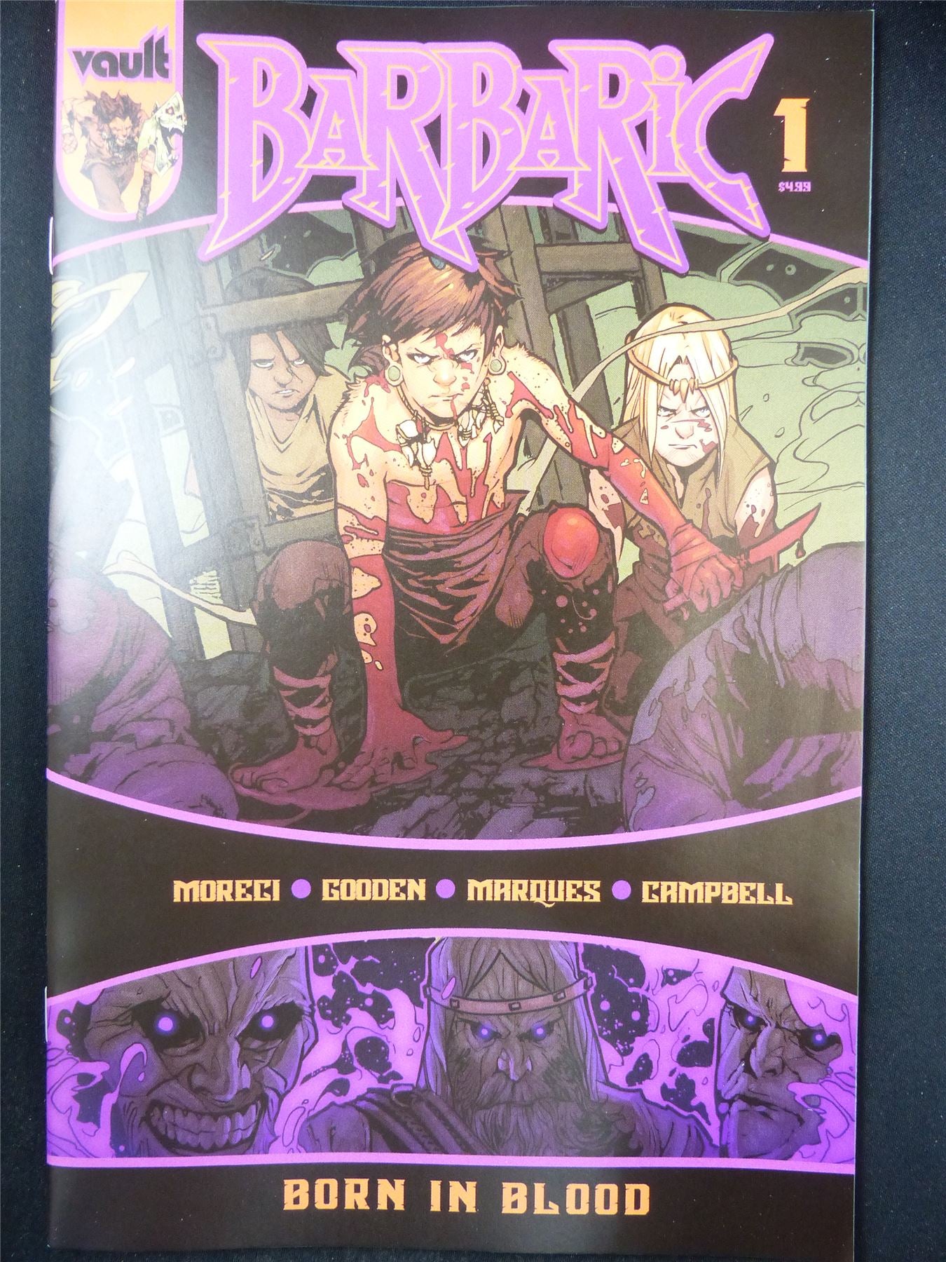 BARBARIC: Born in Blood #1 - May 2024 Vault Comic #6E4
