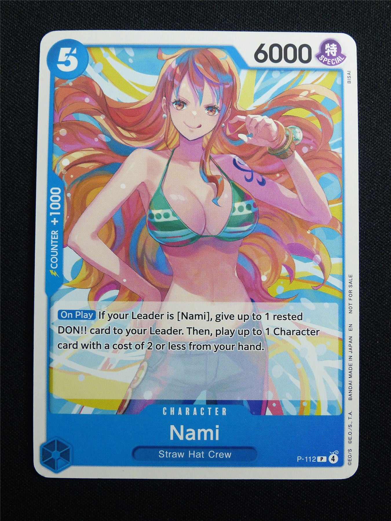 Nami P-112 Promo - One Piece Card #3KM