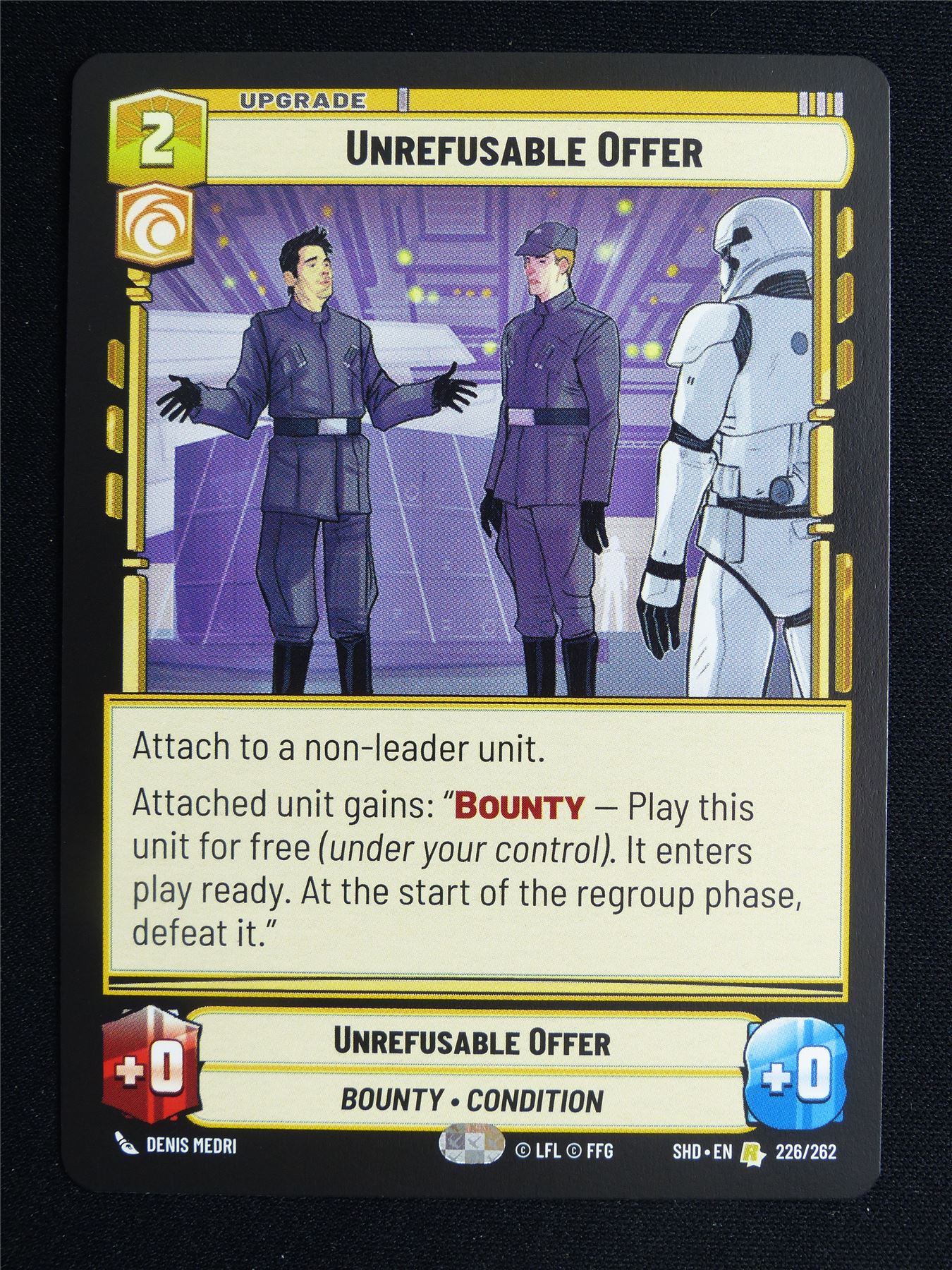 unrefusable Offer 226/262 - Star Wars Unlimited Card #3TJ