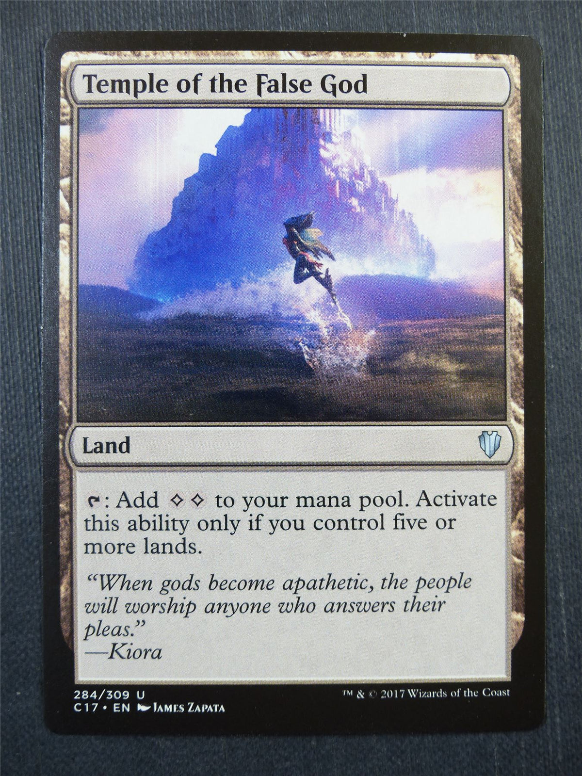 Temple of the False God - Mtg Card #4BU