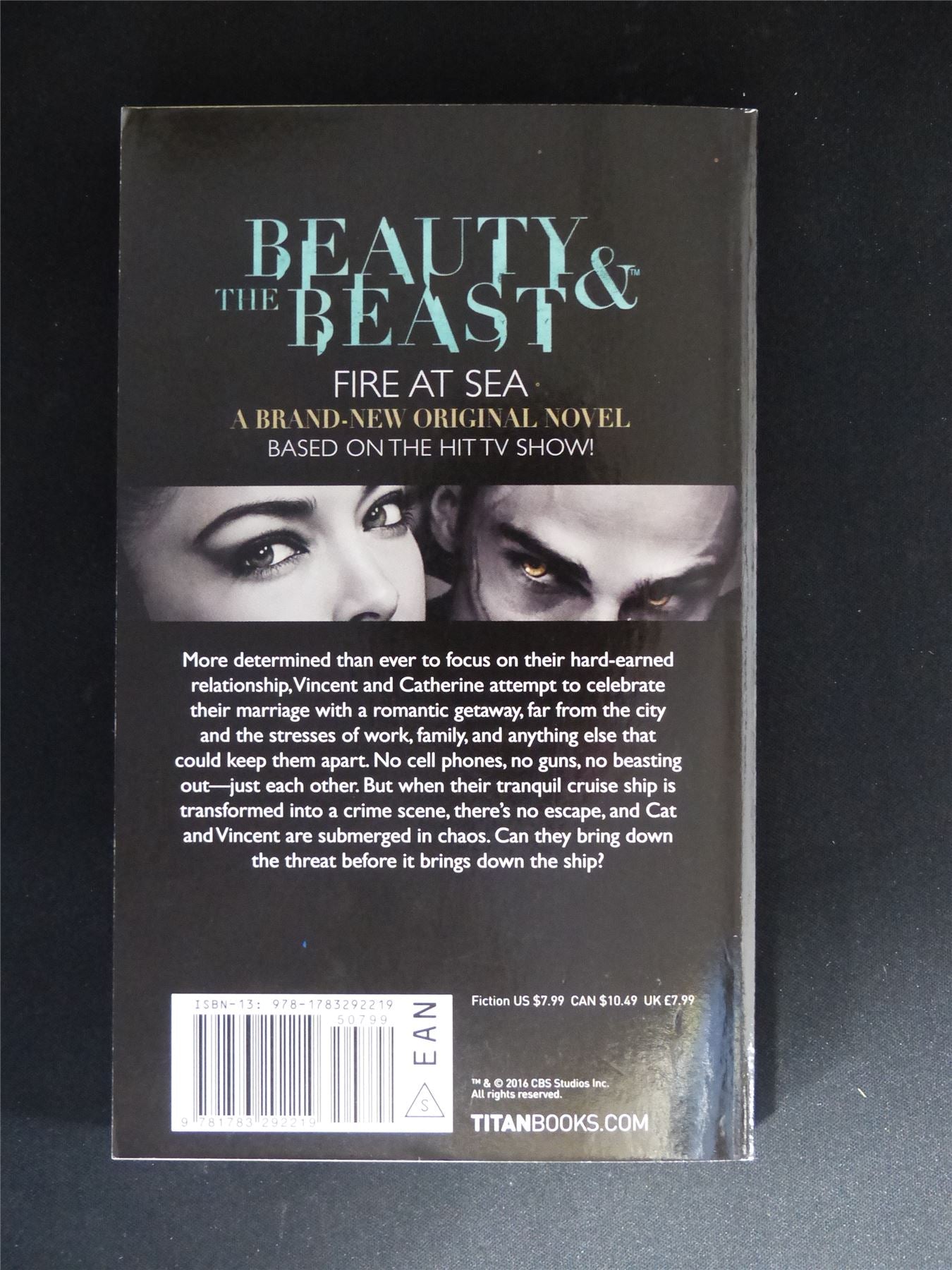 Beauty and the Beast: Fire at Sea - Titan Novel Book Softback #7W