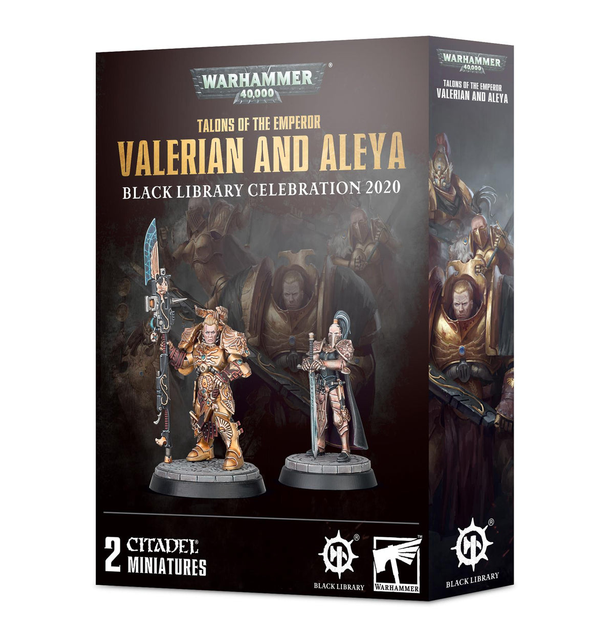 Valerian And Aleya - Talons Of The Emperor - Adeptus Custodes - Warhammer 40K