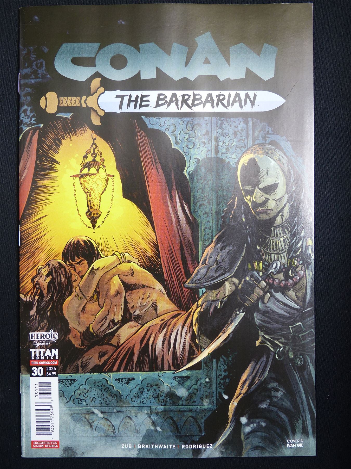 CONAN The Barbarian #30 Cvr A - May 2026 Titan Comic #3X