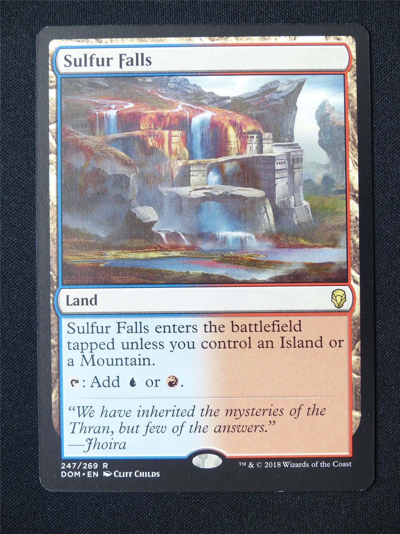 Sulfur Falls - DOM - Mtg Card #2PR