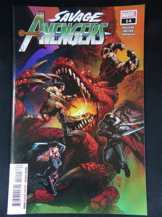 Savage AVENGERS #14 - Marvel Comic #348