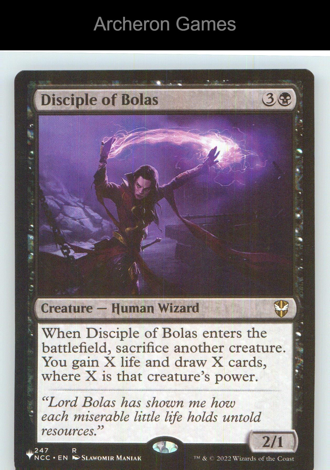 Disciple of Bolas NCC 247 R MTG Card NM/EX+