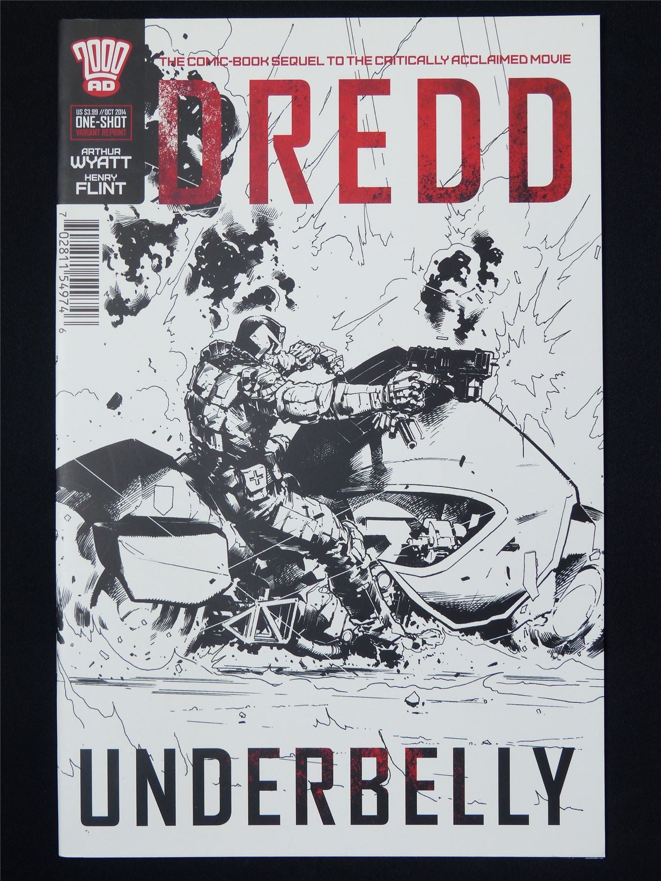 DREDD Underbelly #1 - 2000AD Comic #2SB