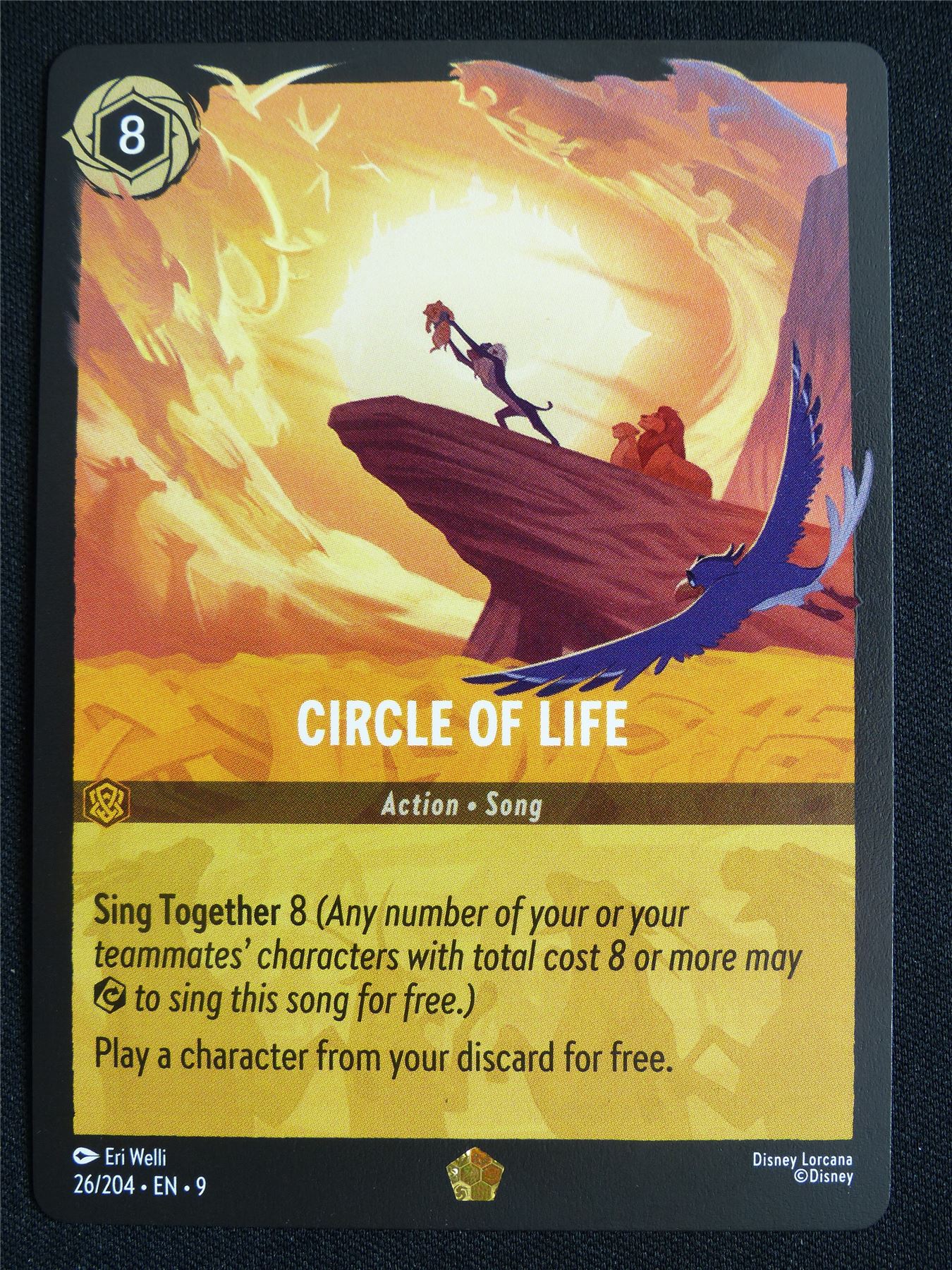 Circle of Life 26/204 - Lorcana Card #4ZH