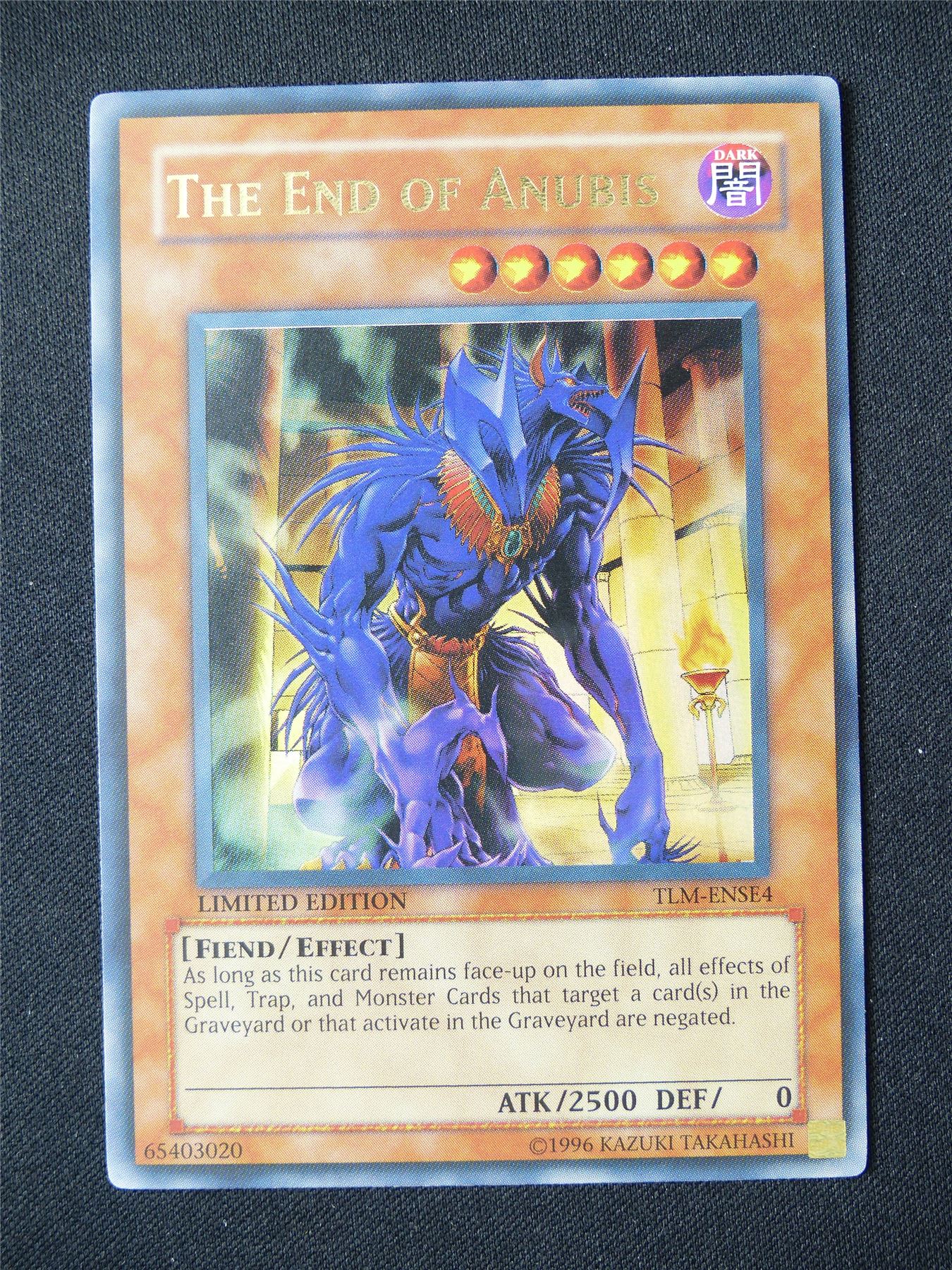 The End of Anubis TLM Ultra Rare - lim ed Yugioh Card #1TS