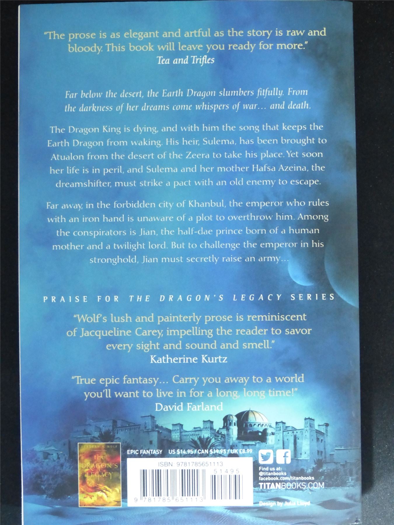 The Forbidden City - Titan Novel Book Softback #98