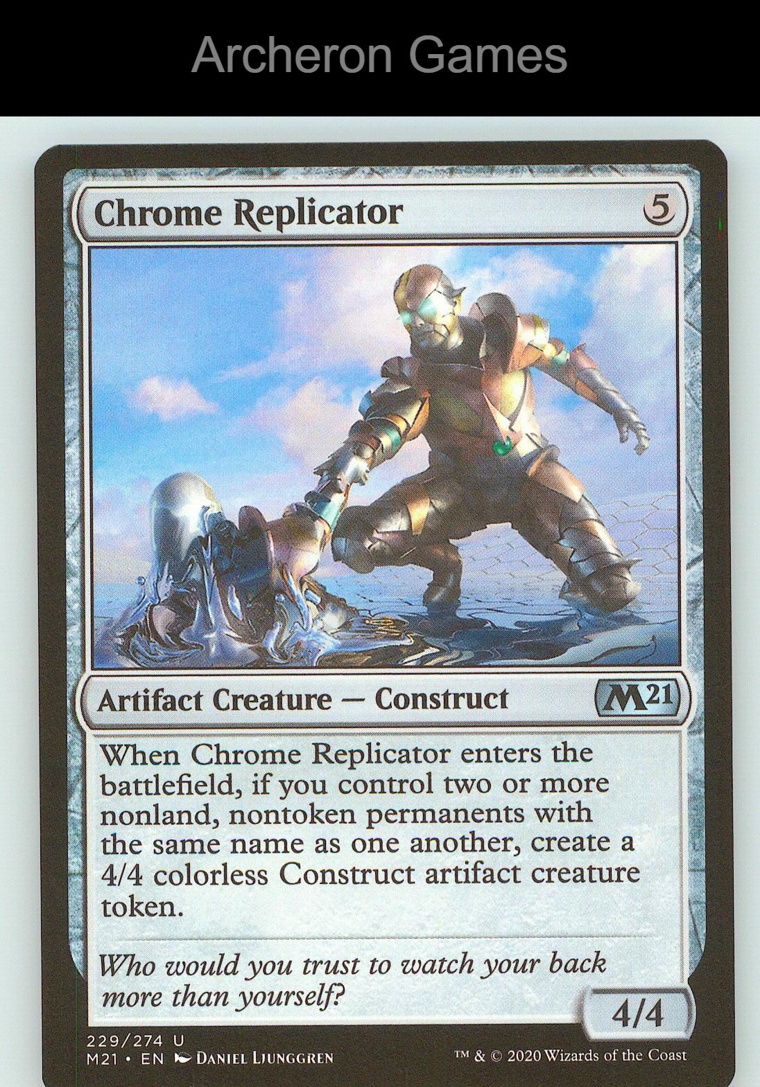 Chrome Replicator M21 229 UC MTG Card NM/EX+