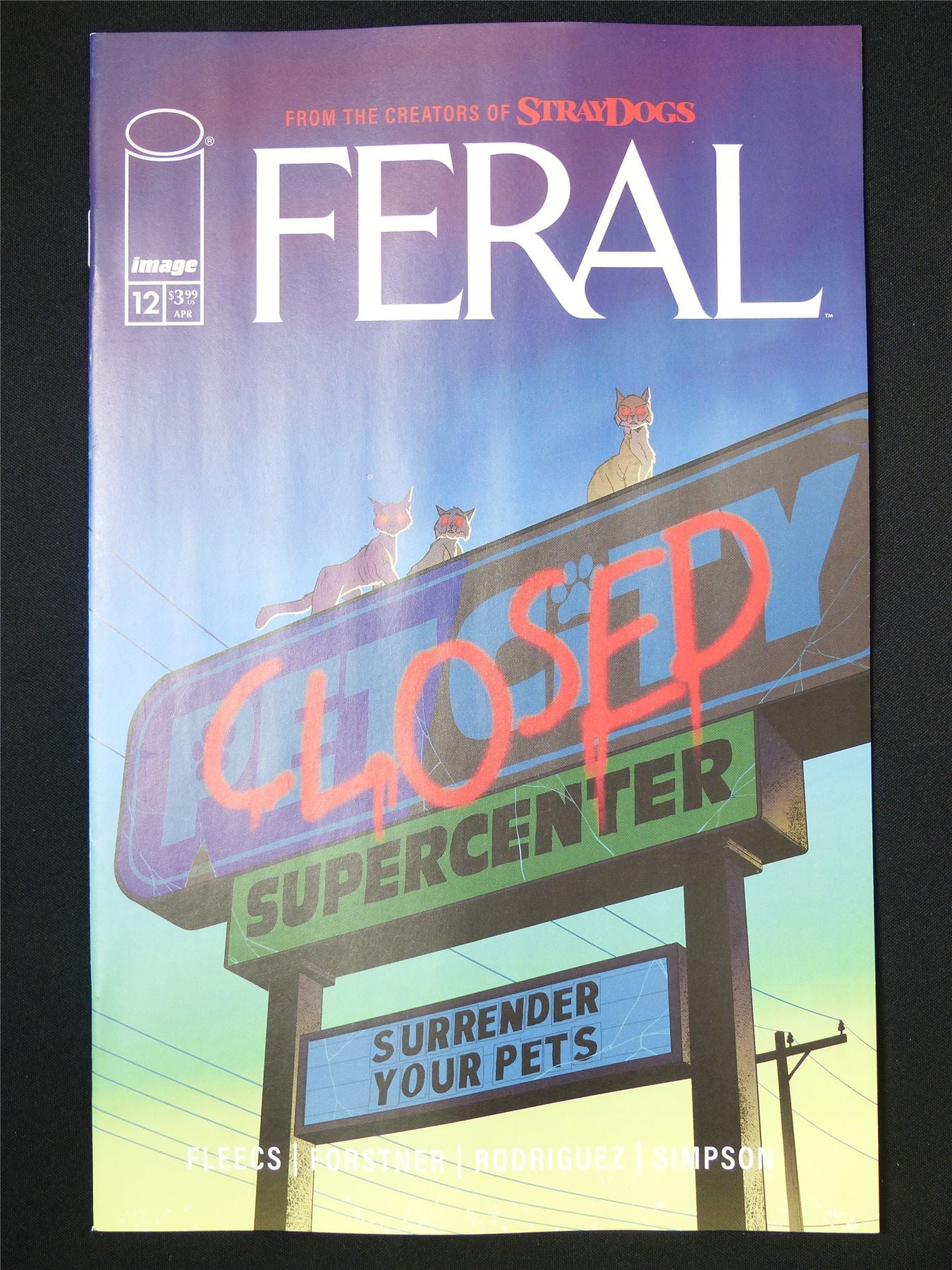 FERAL #12 - May 2025 Image Comic #30V