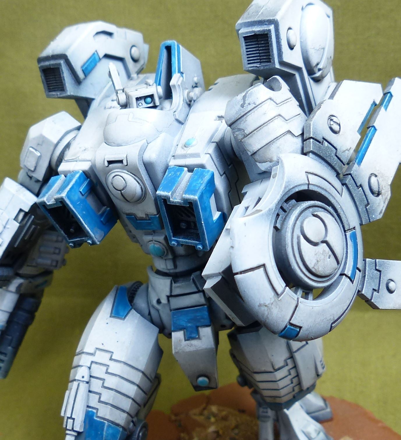 XV104 Riptide Battlesuit painted - Tau Empire - Warhammer 40K #2Y4