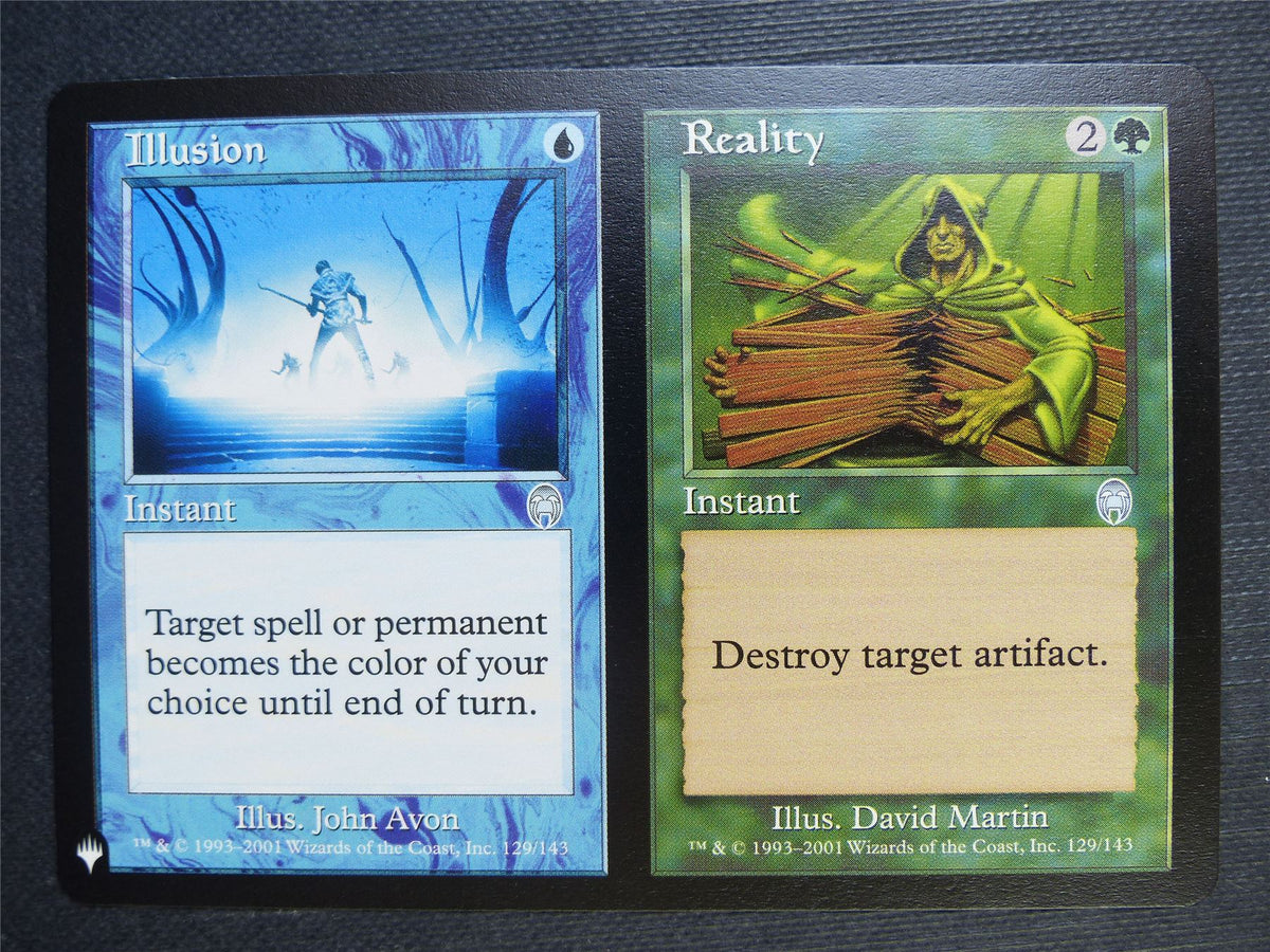 Illusion Reality - The List - Mtg Card #8BO