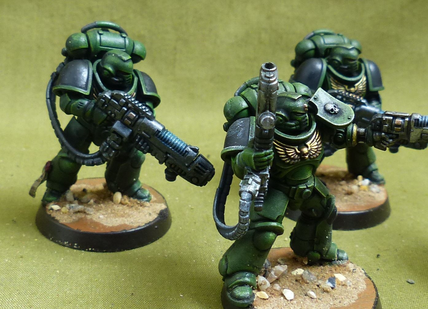 Hellblaster Squad set of 5 painted - Space Marines - Warhammer 40K #5BH