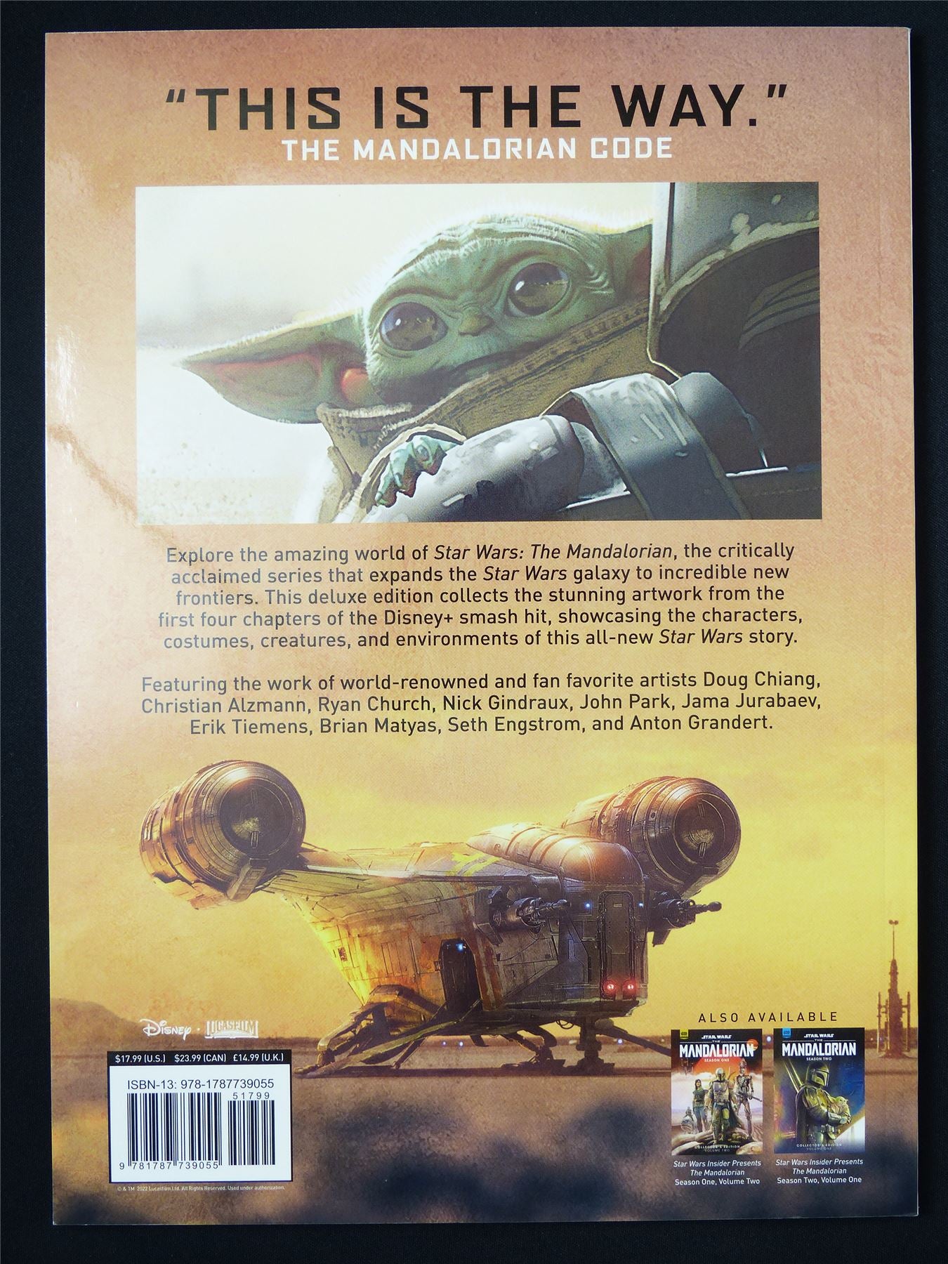 Star Wars: The Mandalorian Season One Collector's Edition Volume One - Titan Gift Book Softback #LF
