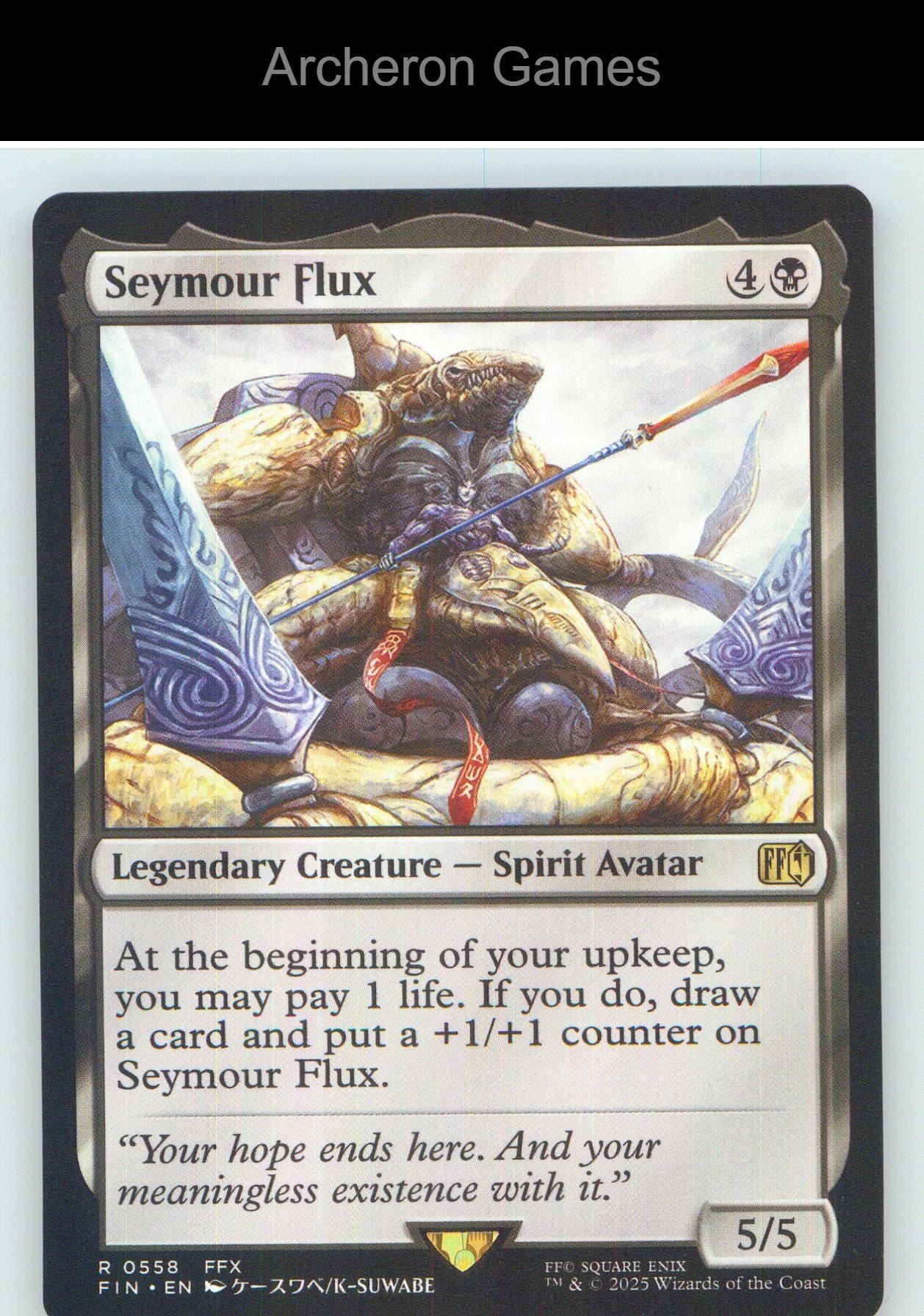 Seymour Flux FIN 558 R MTG Card NM/EX+