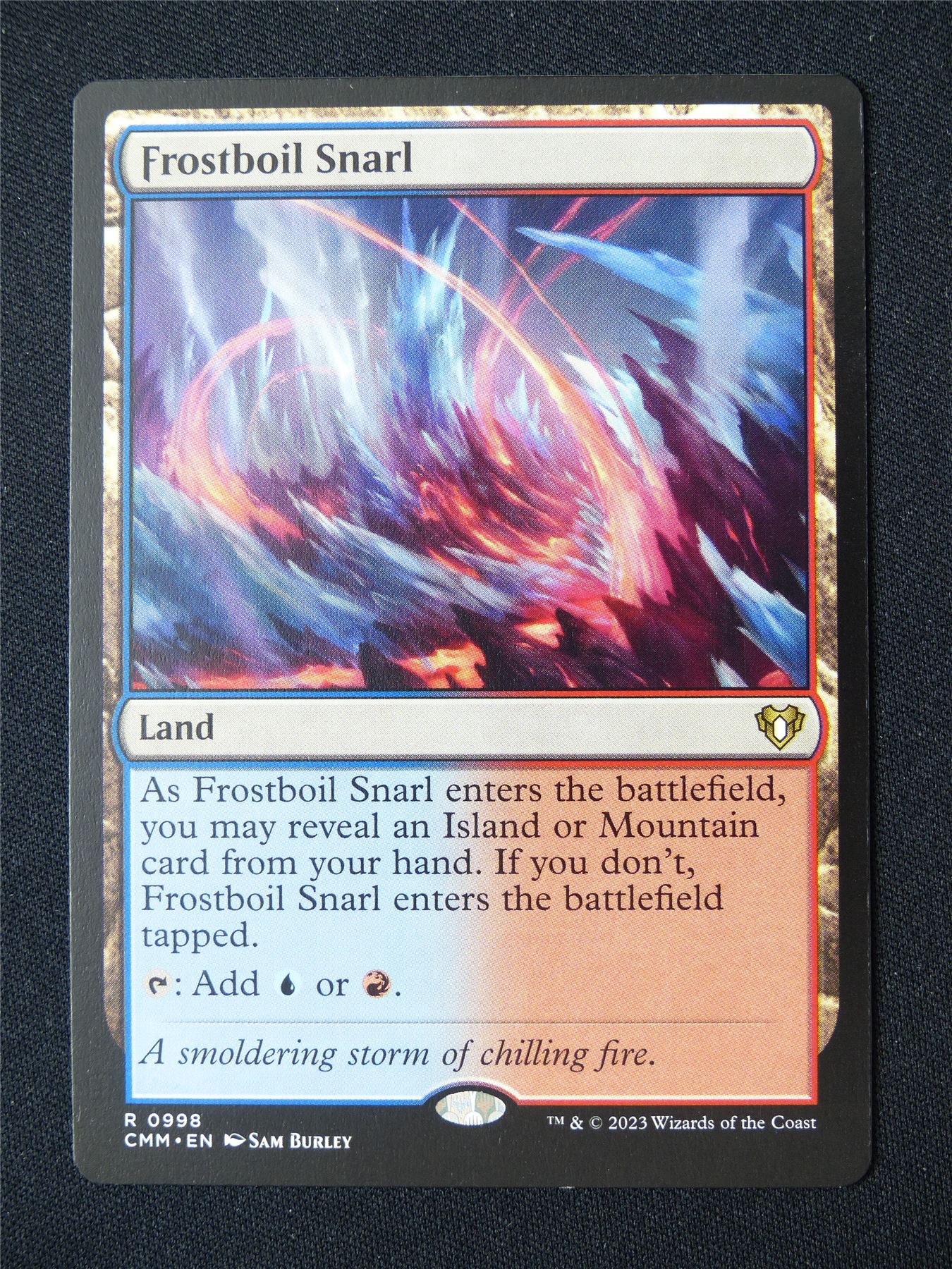 Frostboil Snarl - CMM - Mtg Card #94O
