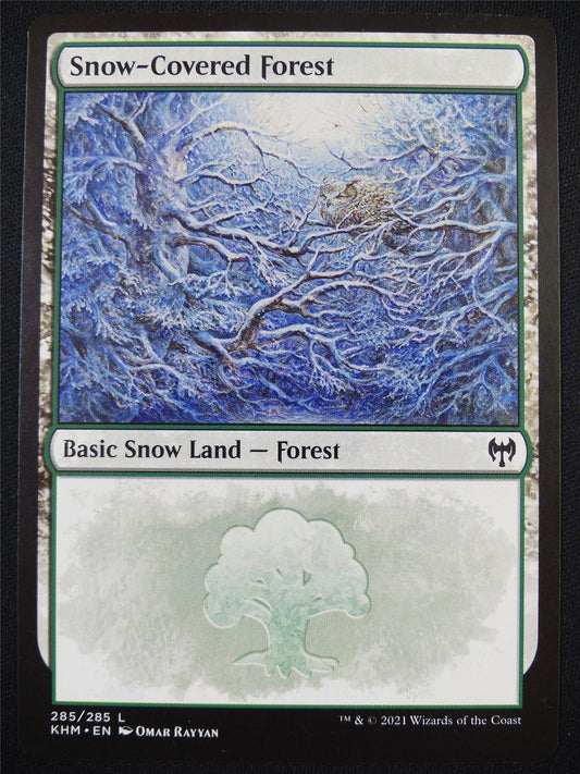 Snow-Covered Forest 285/285 - KHM - Mtg Card #5CU