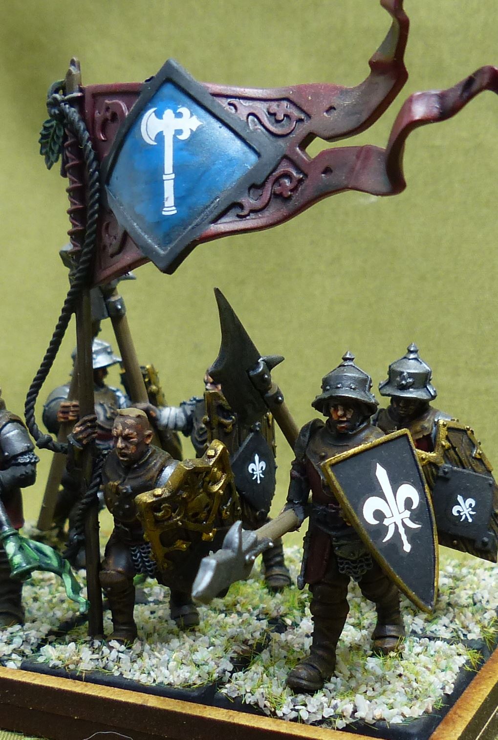 Freeguild Steelhelms painted - Cities of Sigmar - Warhammer AoS #2QU