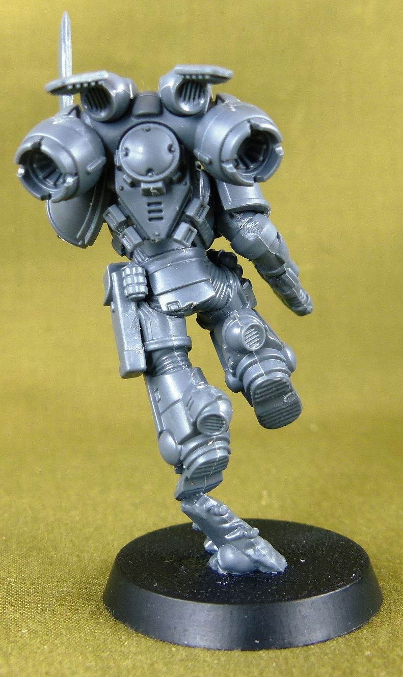 Primaris Captain with jump pack - Space Marines - Warhammer AoS 40k #C8
